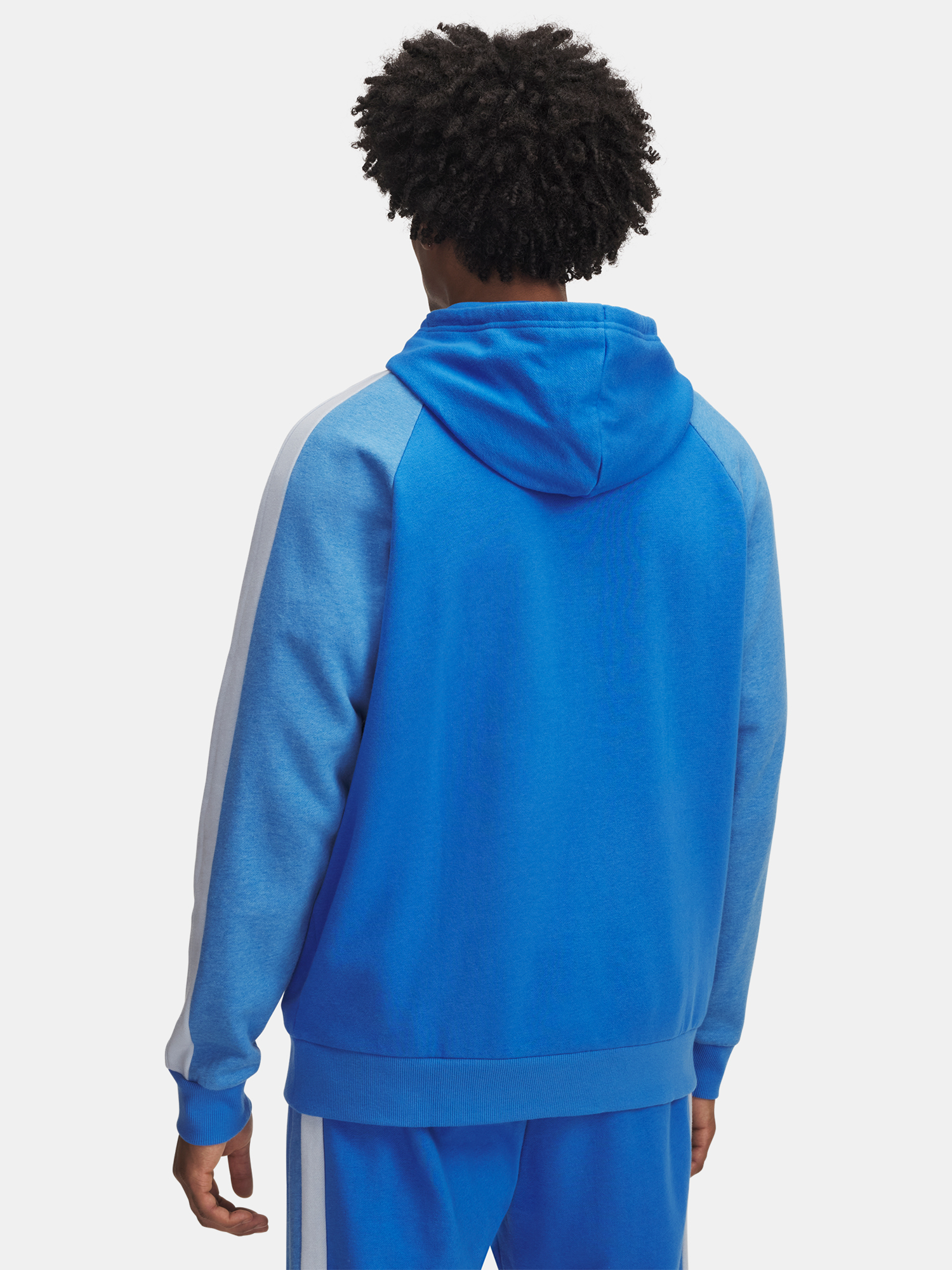 Men's sweatshirt Under Armour UA Rival Flc CB Hood-BLU - Men's