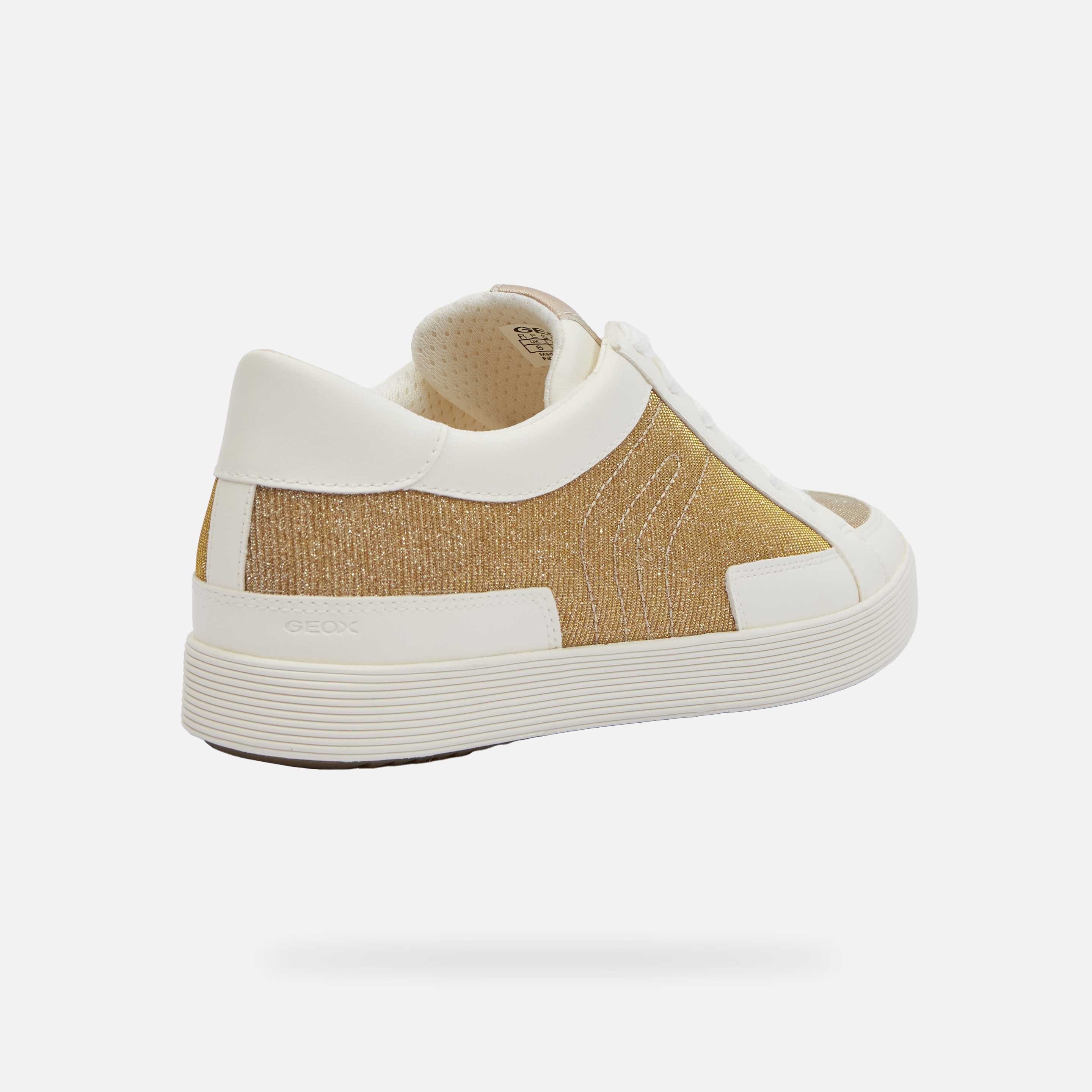 Yellow women's sneakers Geox Blomiee - Women's