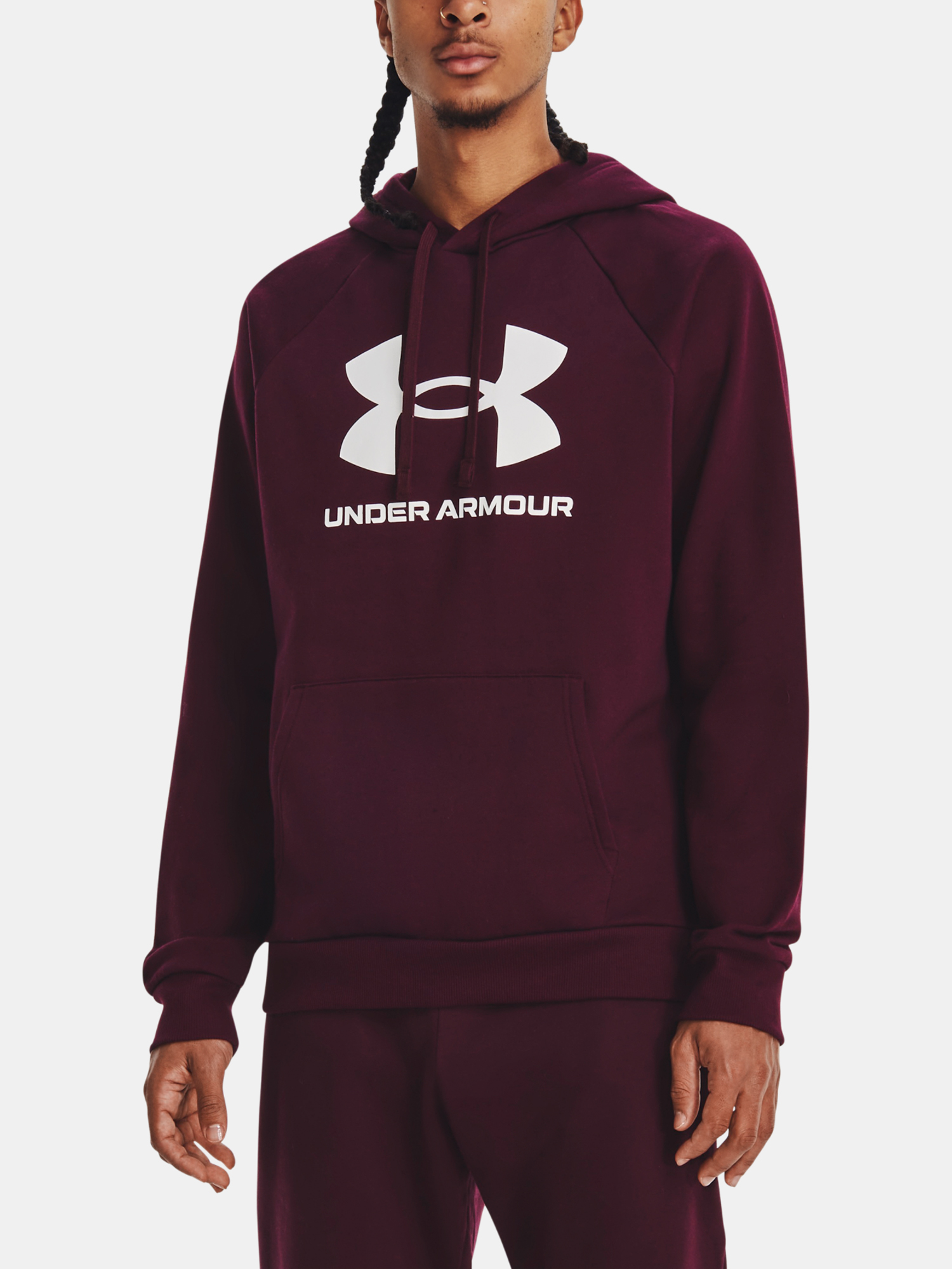 Under Armour Sweatshirt UA Rival Fleece Logo HD-MRN - Men