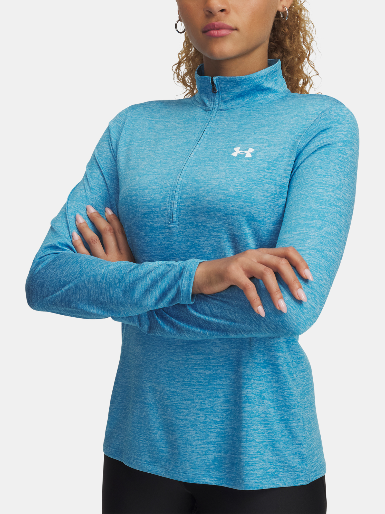 Women's T-shirt Under Armour Tech 1/2 Zip- Twist - Women's