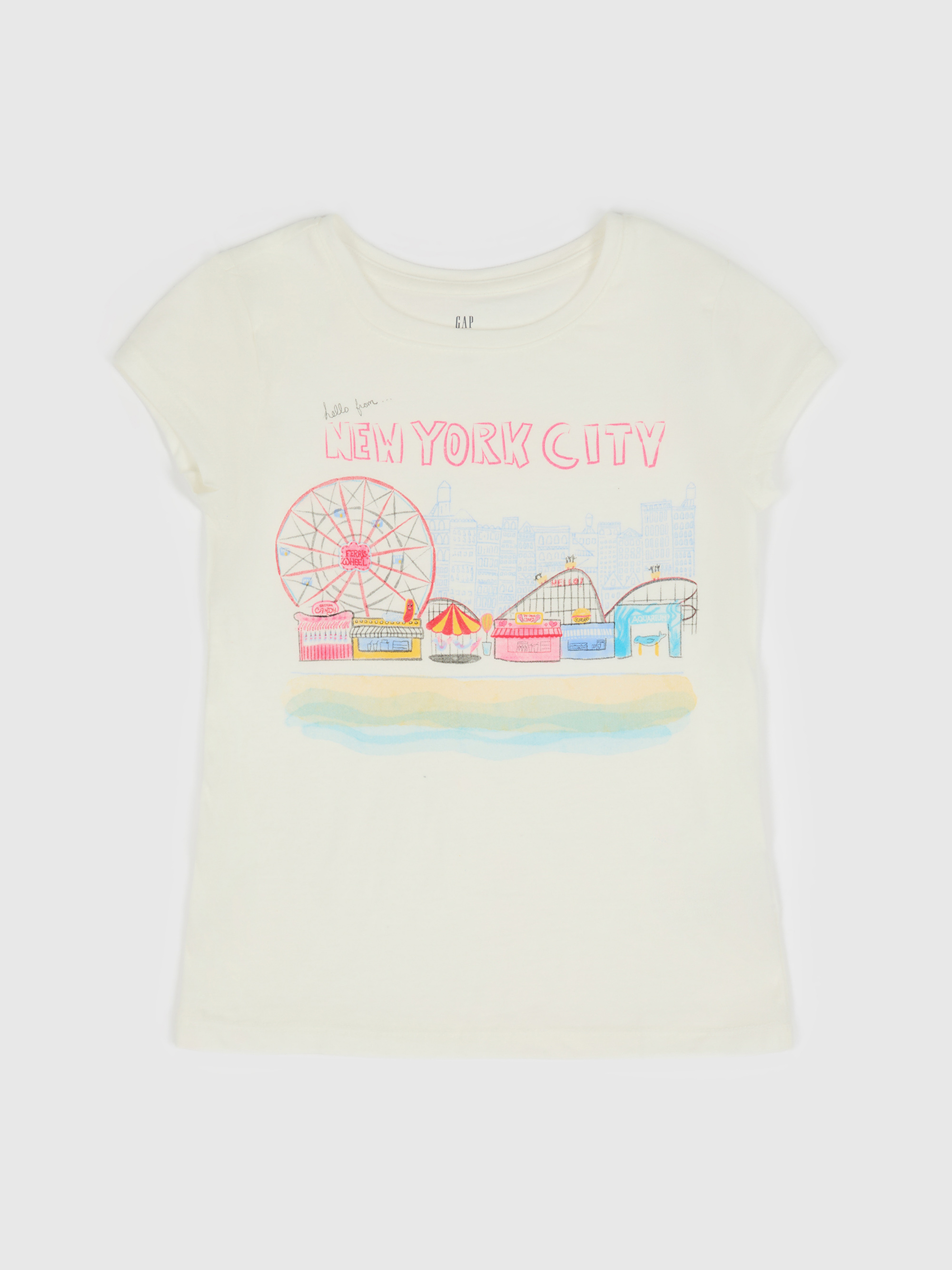 GAP Children's T-shirt with print - Girls