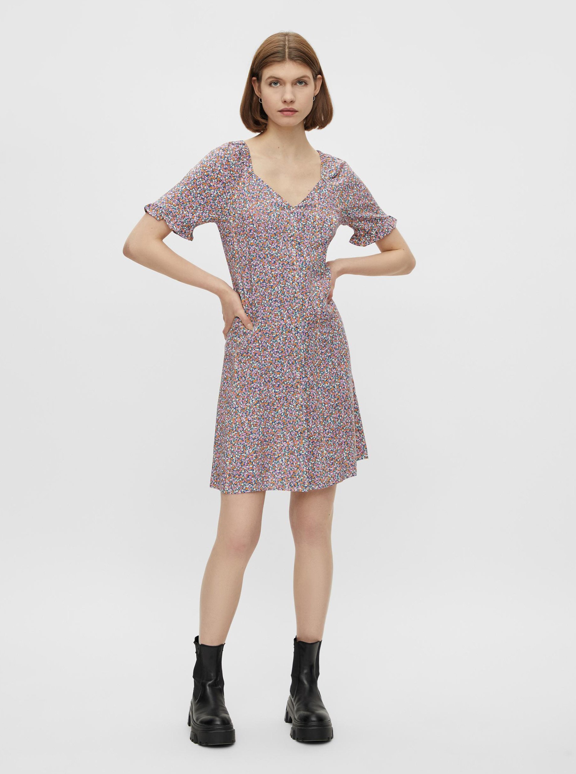 Rochii casual pentru femei Pieces - mov
