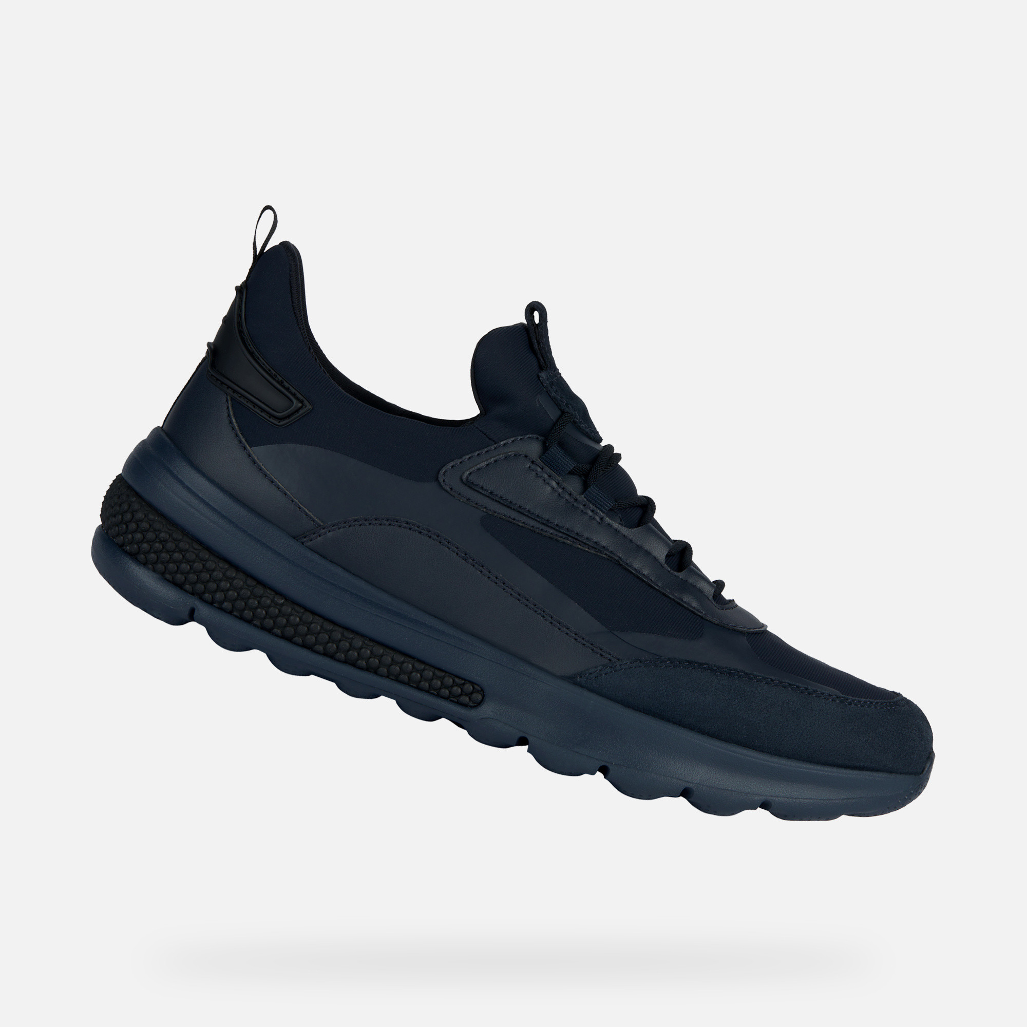 Men&#039;s Dark Blue Geox Spherica Actif Sneakers - Mens