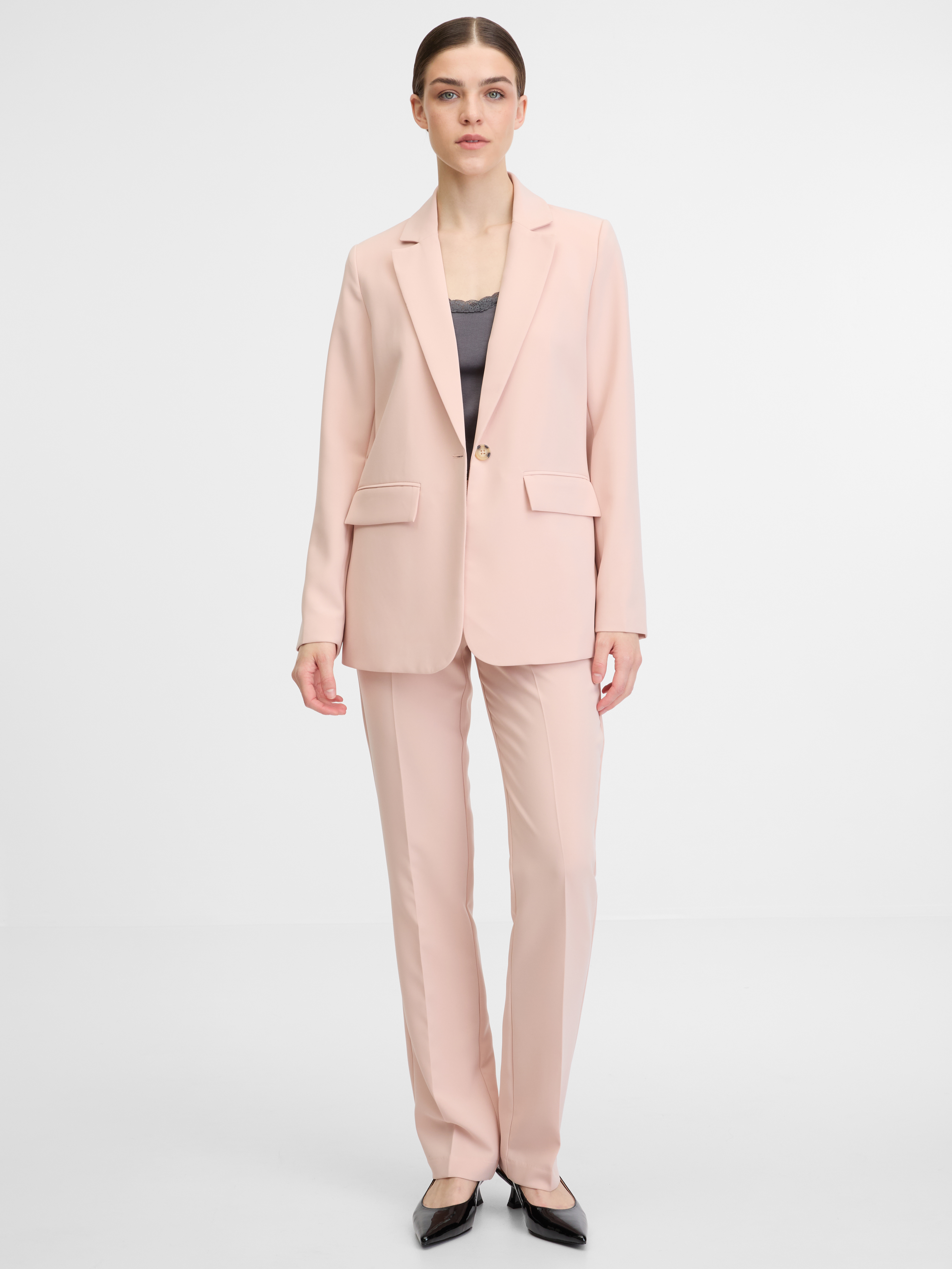 Orsay Light pink women's blazer - Women's