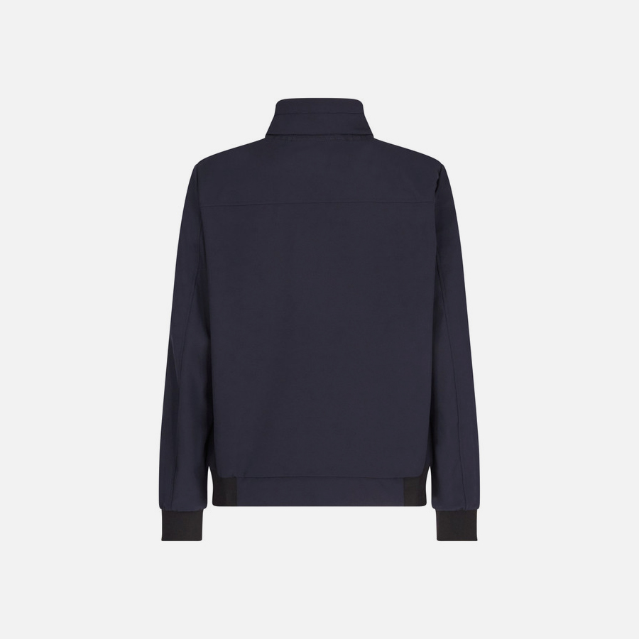 Dark blue men&#039;s down jacket Geox Spherica - Men&#039;s