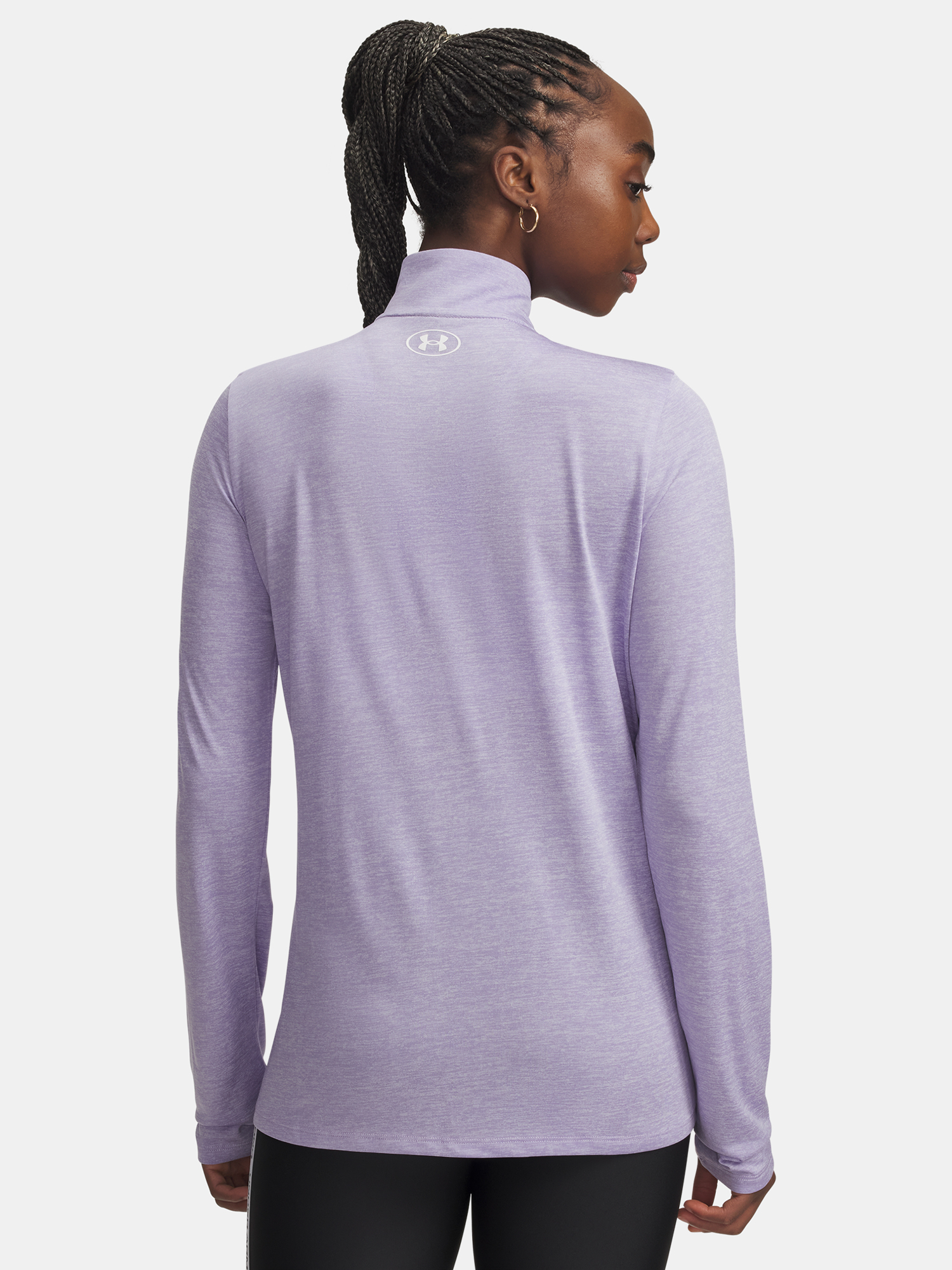 Under Armour Tech 1/2 Zip T-Shirt - Twist-PPL - Women's