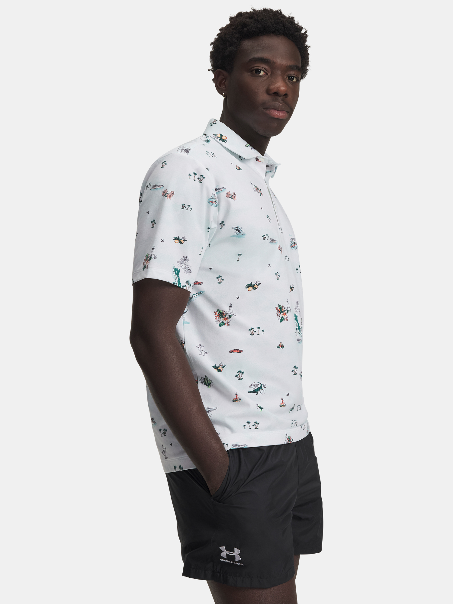 Мъжка тениска за голф Under Armour ArmourDry