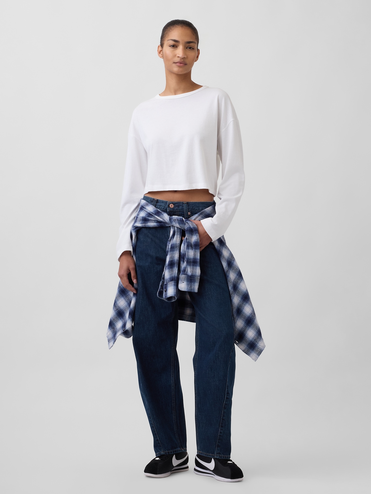 GAP Jeans Barrel High Rise - Women's