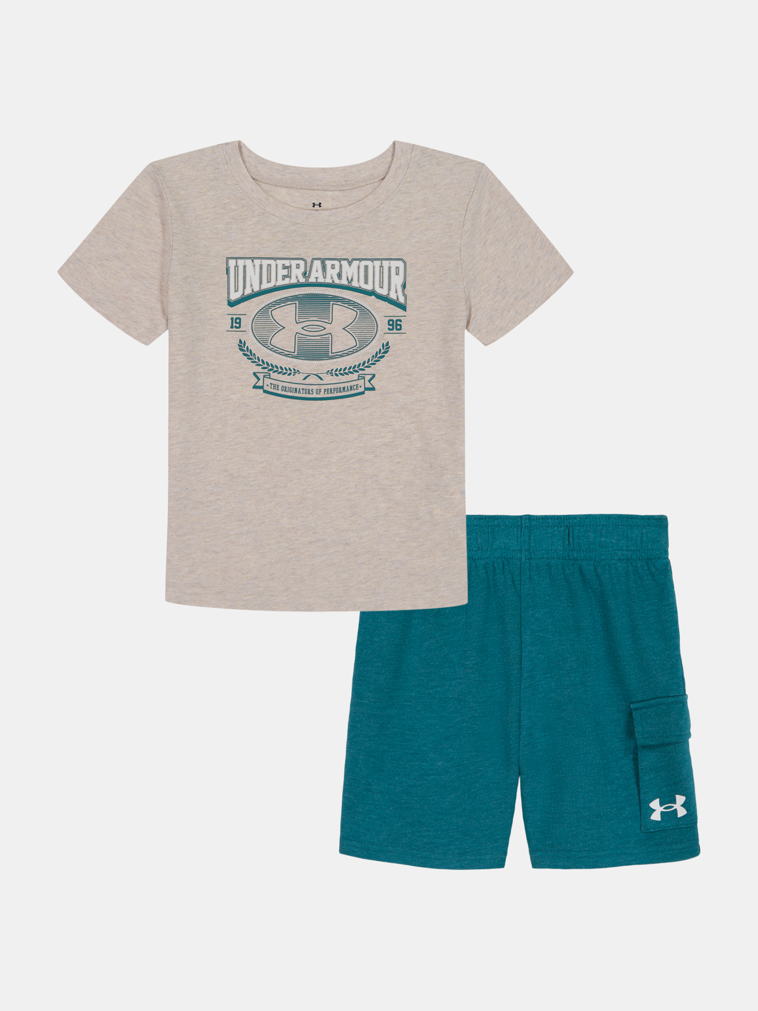 Комплект за момчета Under Armour UA CARGO SHORT SET