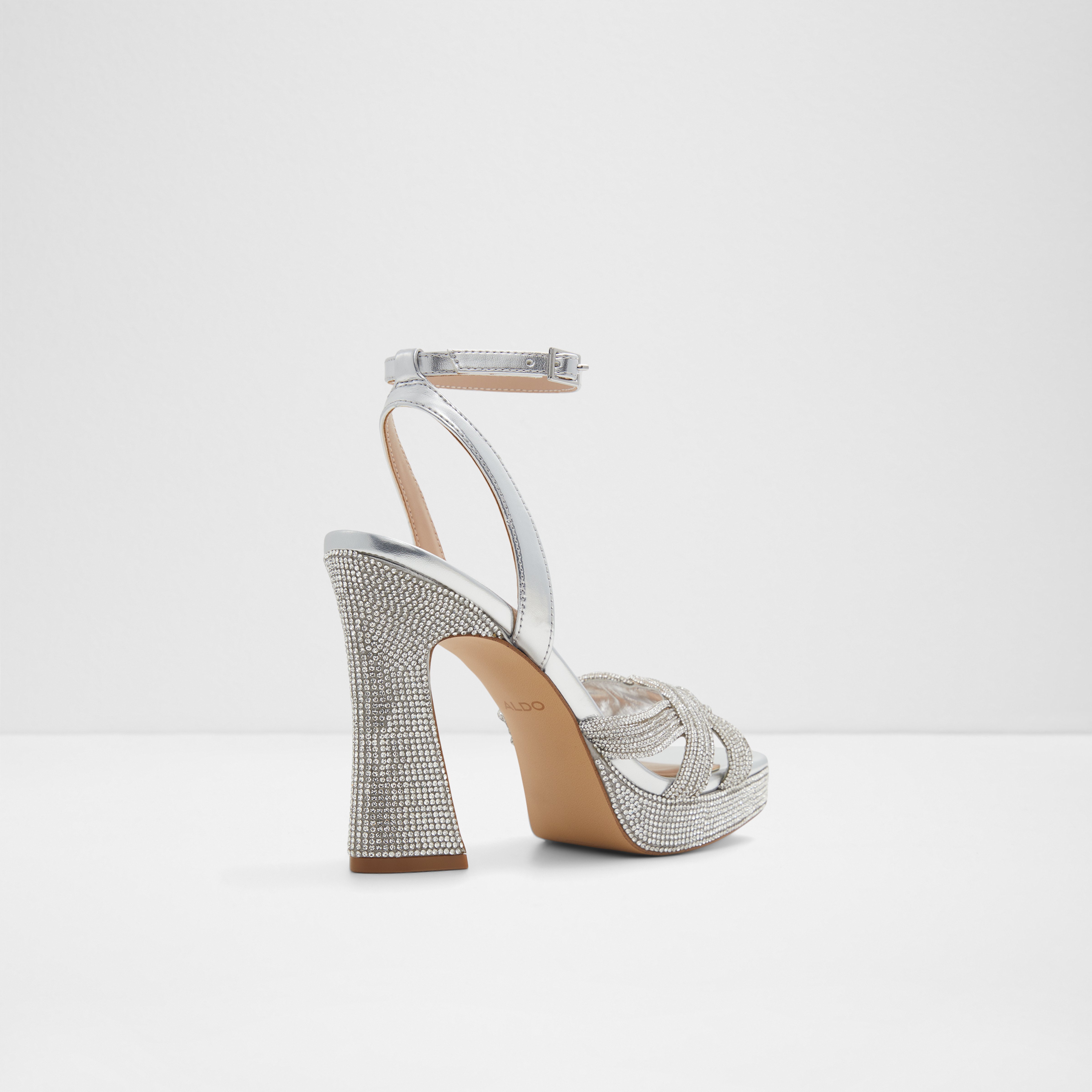 Sandale pentru femei ALDO - argintiu