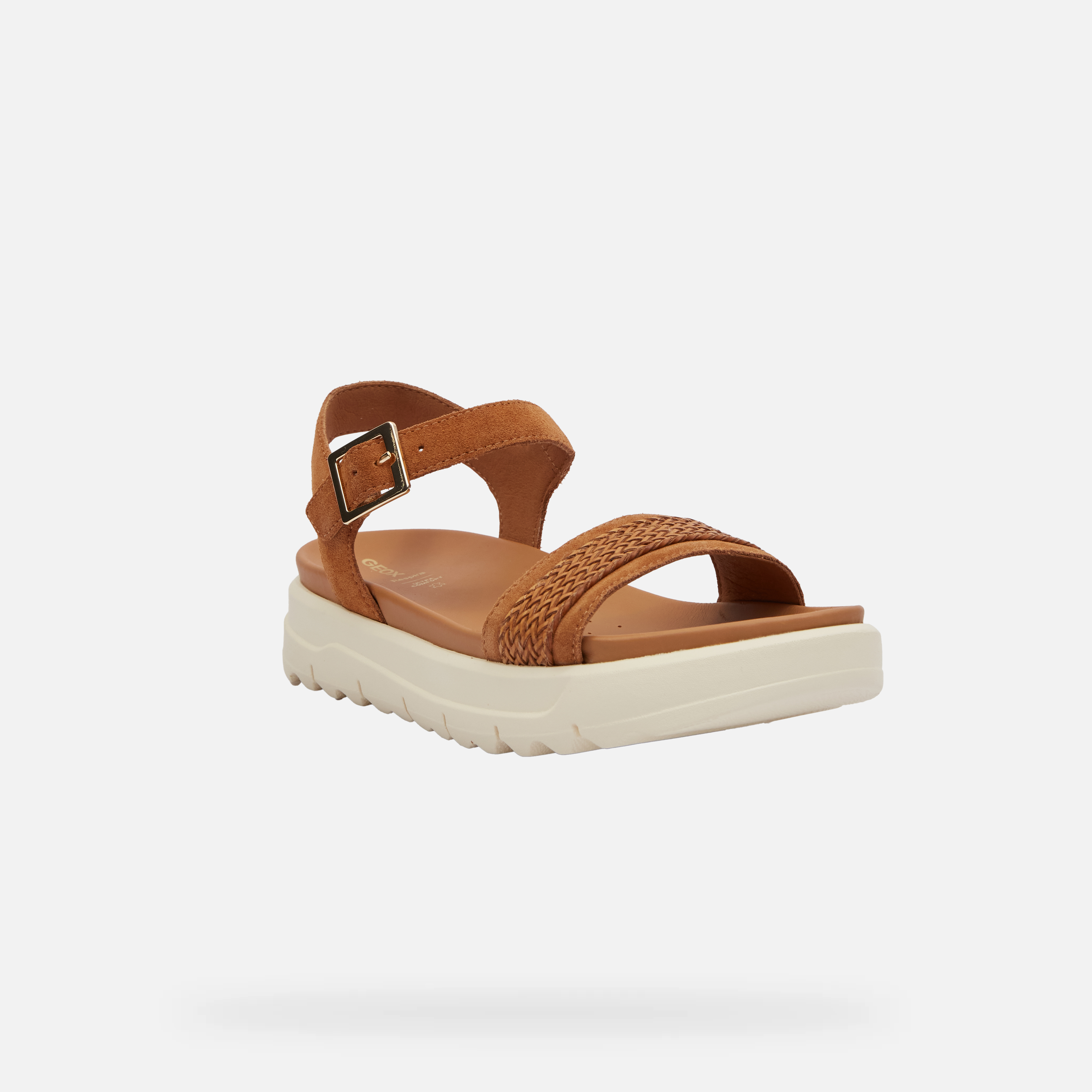 Brown women's sandals Geox Xand 2.1S - Women's