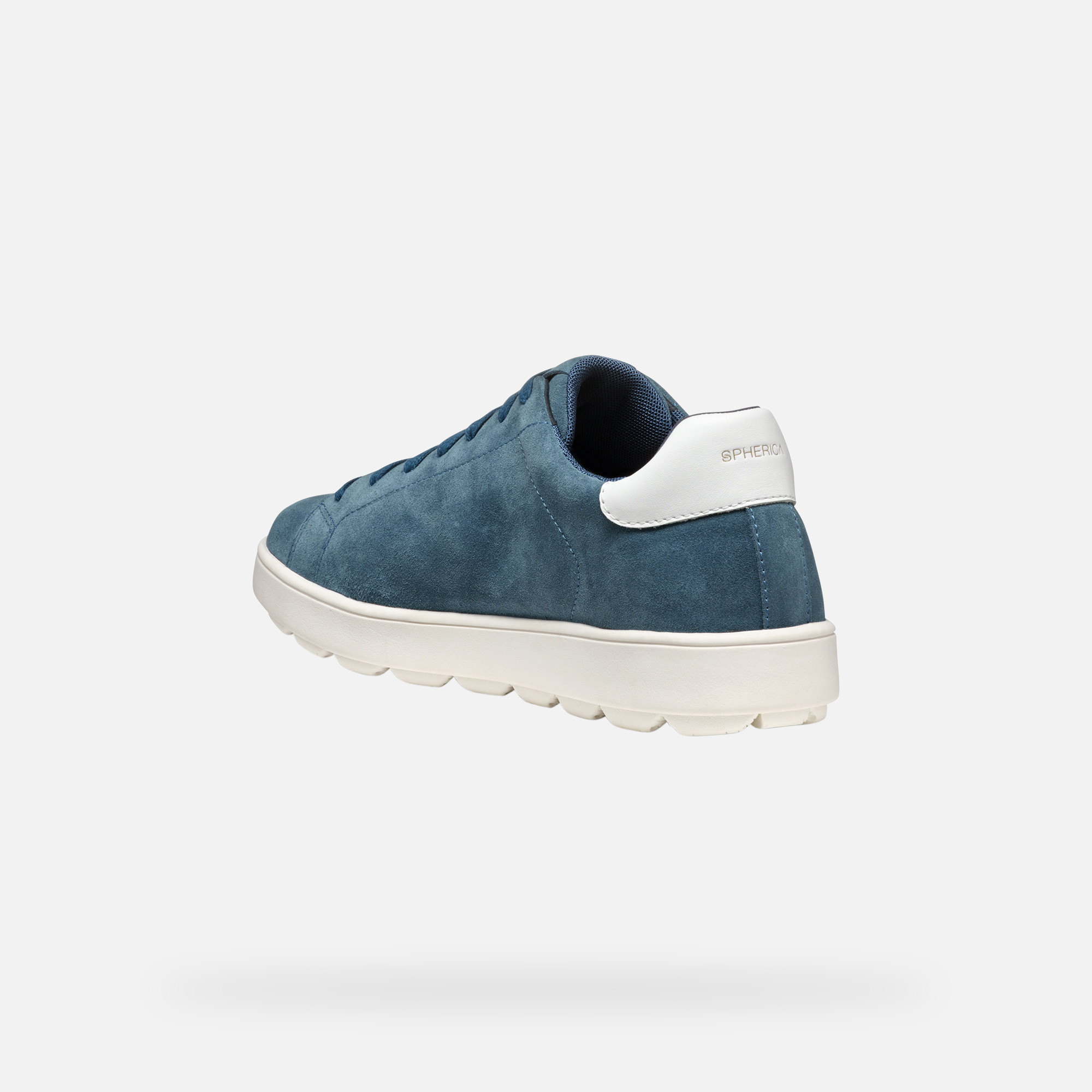 Light blue men's sneakers Geox Spherica ECUB-1 - Men
