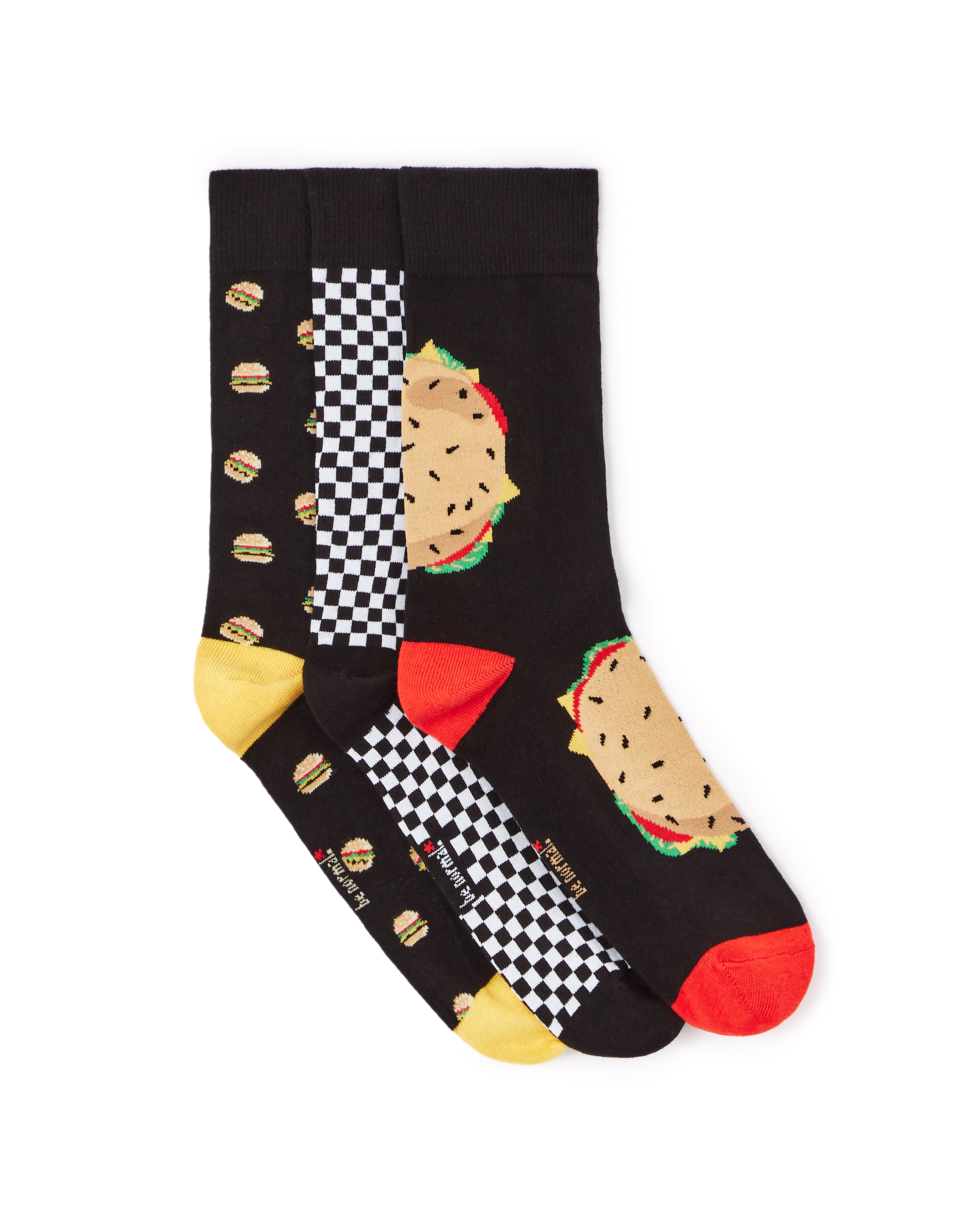 Celio Gift set of Burger socks, 3pcs - Men&#039;s