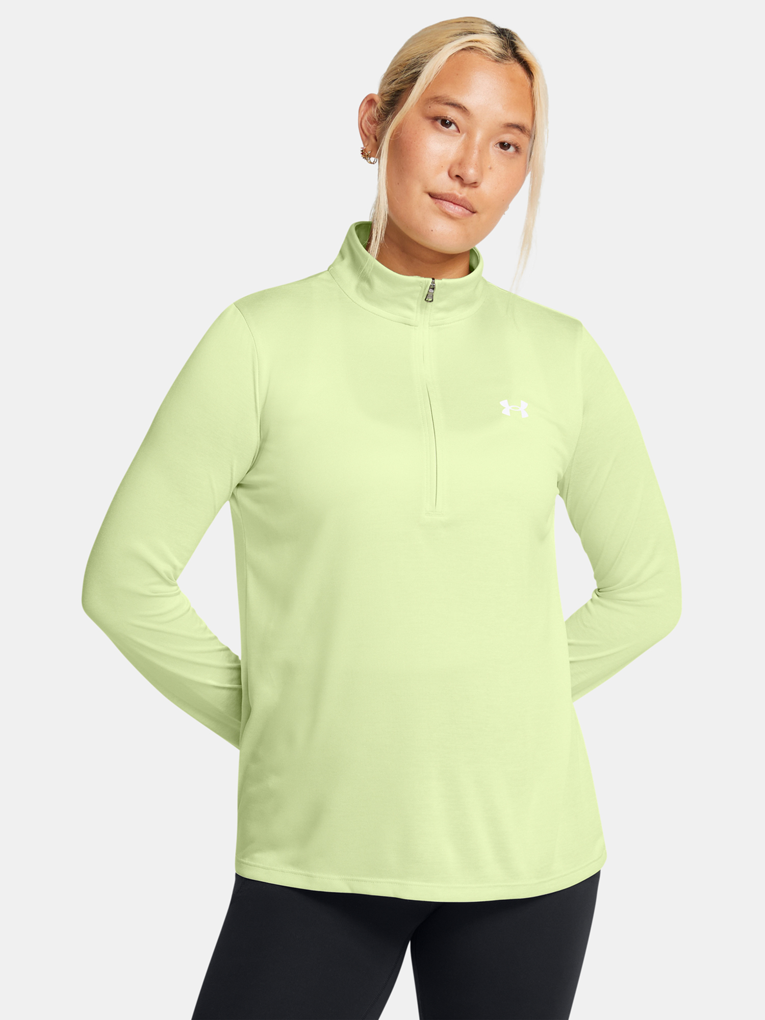 Under Armour Women's T-shirt Tech 1/2 Zip- Twist - Women's