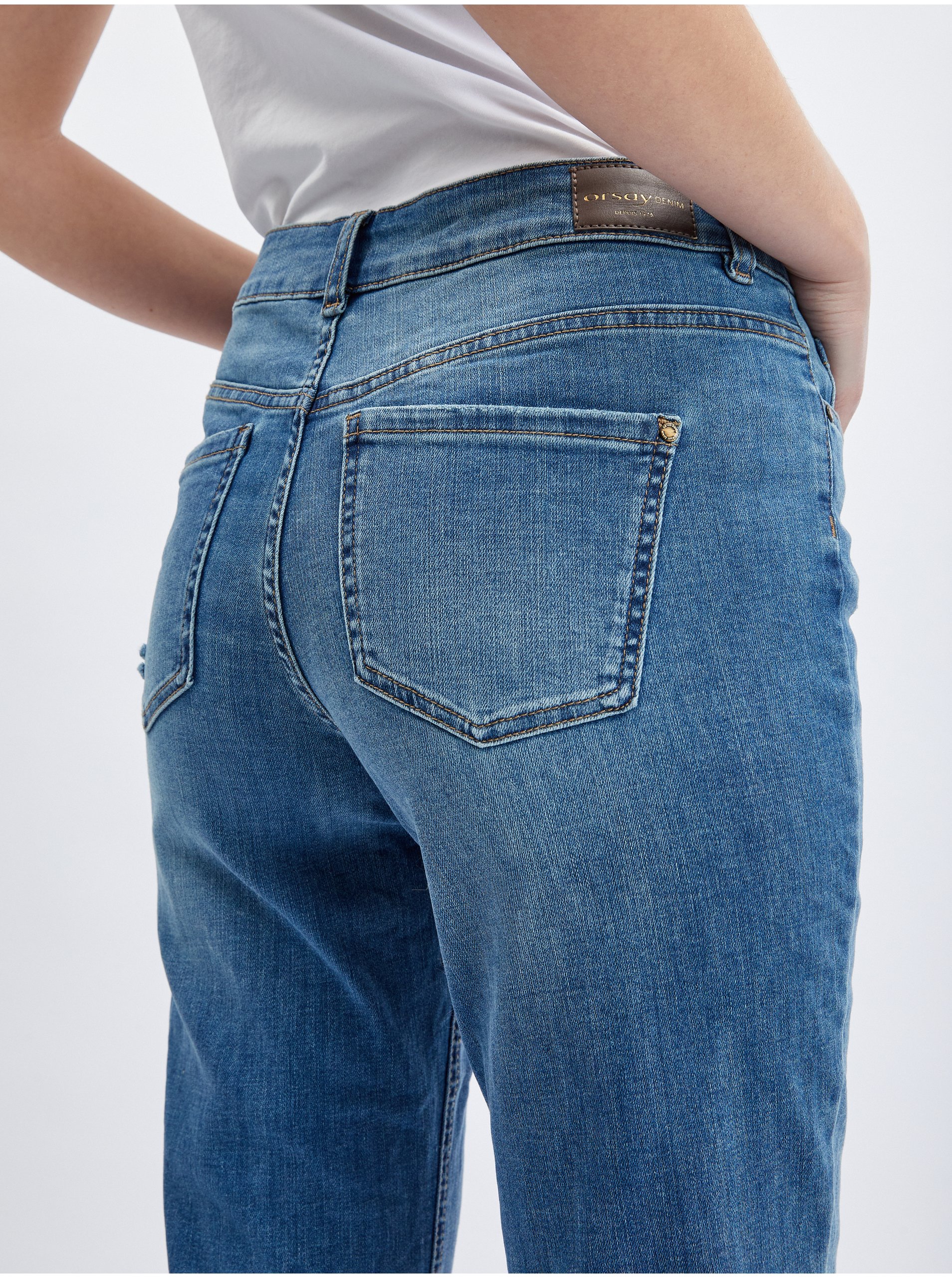 Straight fit pentru femei ORSAY - albastru inchis