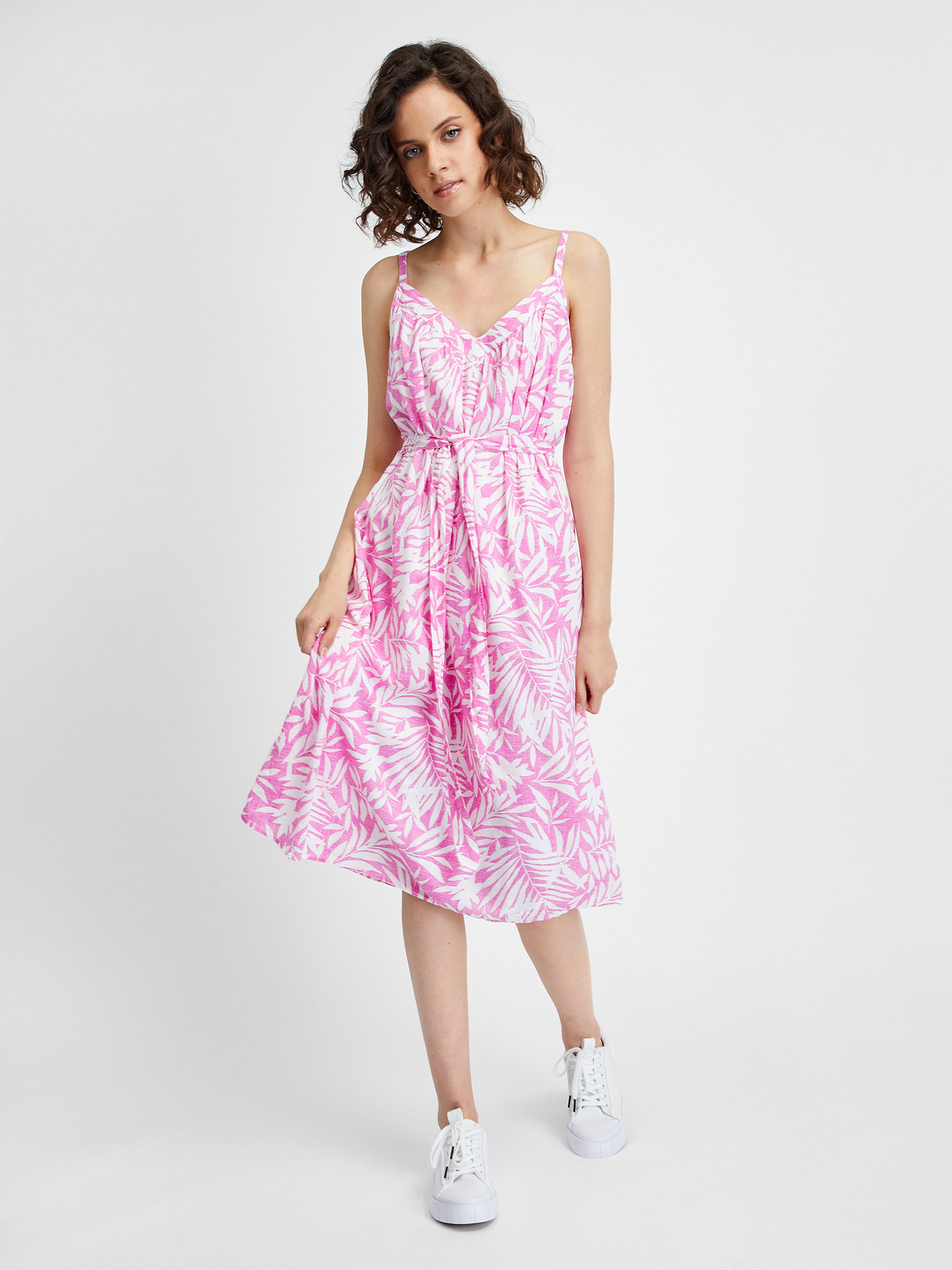 GAP Dress Tropical Midi On Hangers - Women