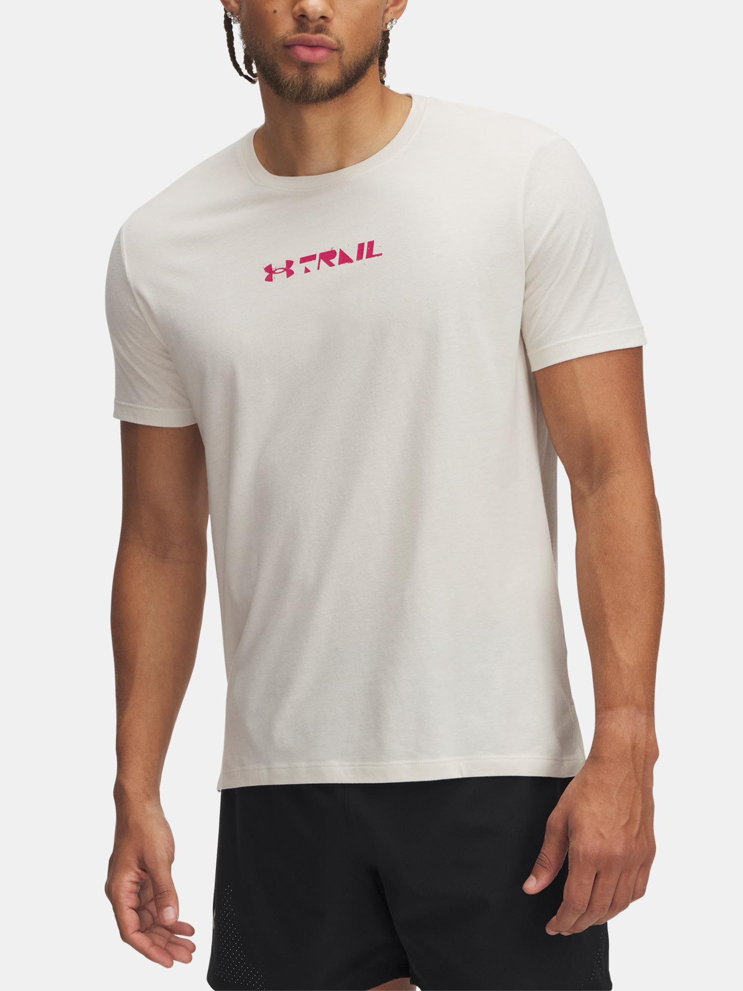 Men's T-shirt Under Armour UA TRAIL RUN GRAPHIC TEE - Men's