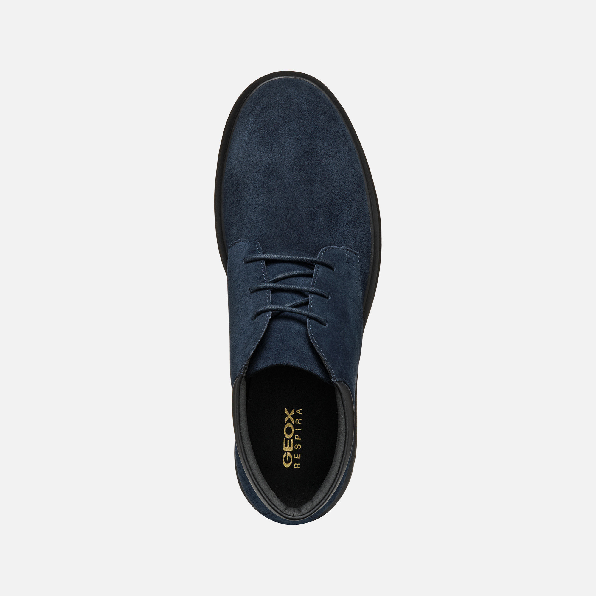 Dark blue men&#039;s ankle boots Geox Spherica EC1 - Men