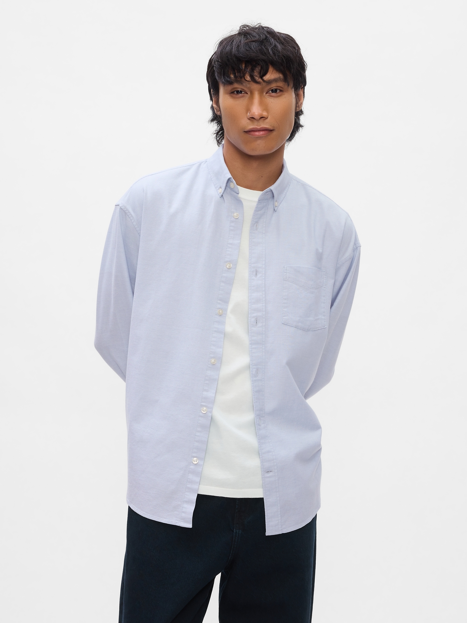 GAP Oversize Oxford Big Shirt - Mens