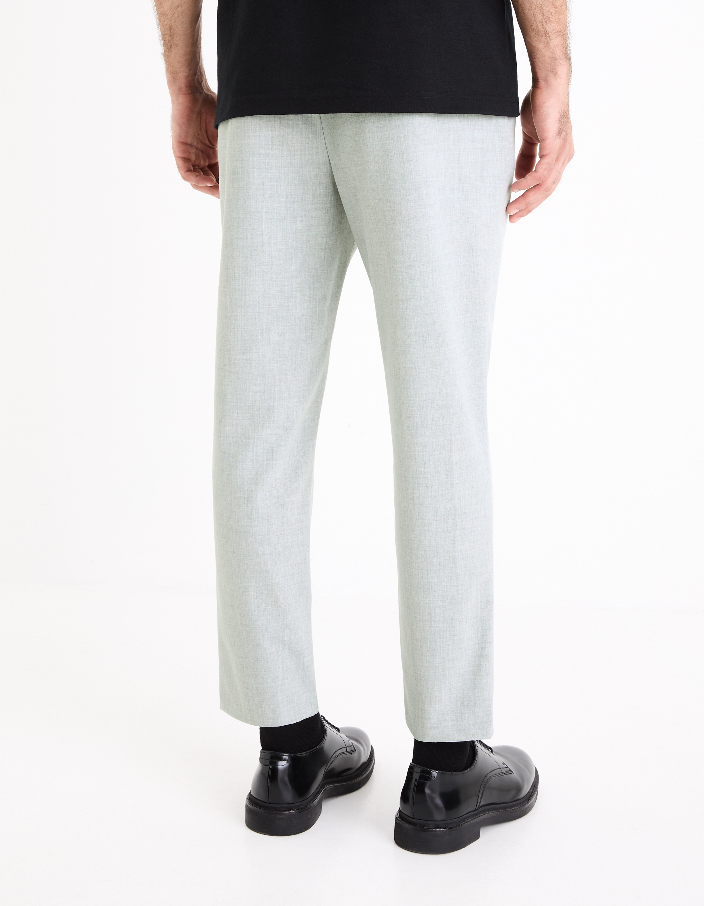 Pantaloni casual pentru barbati Celio - gri deschis