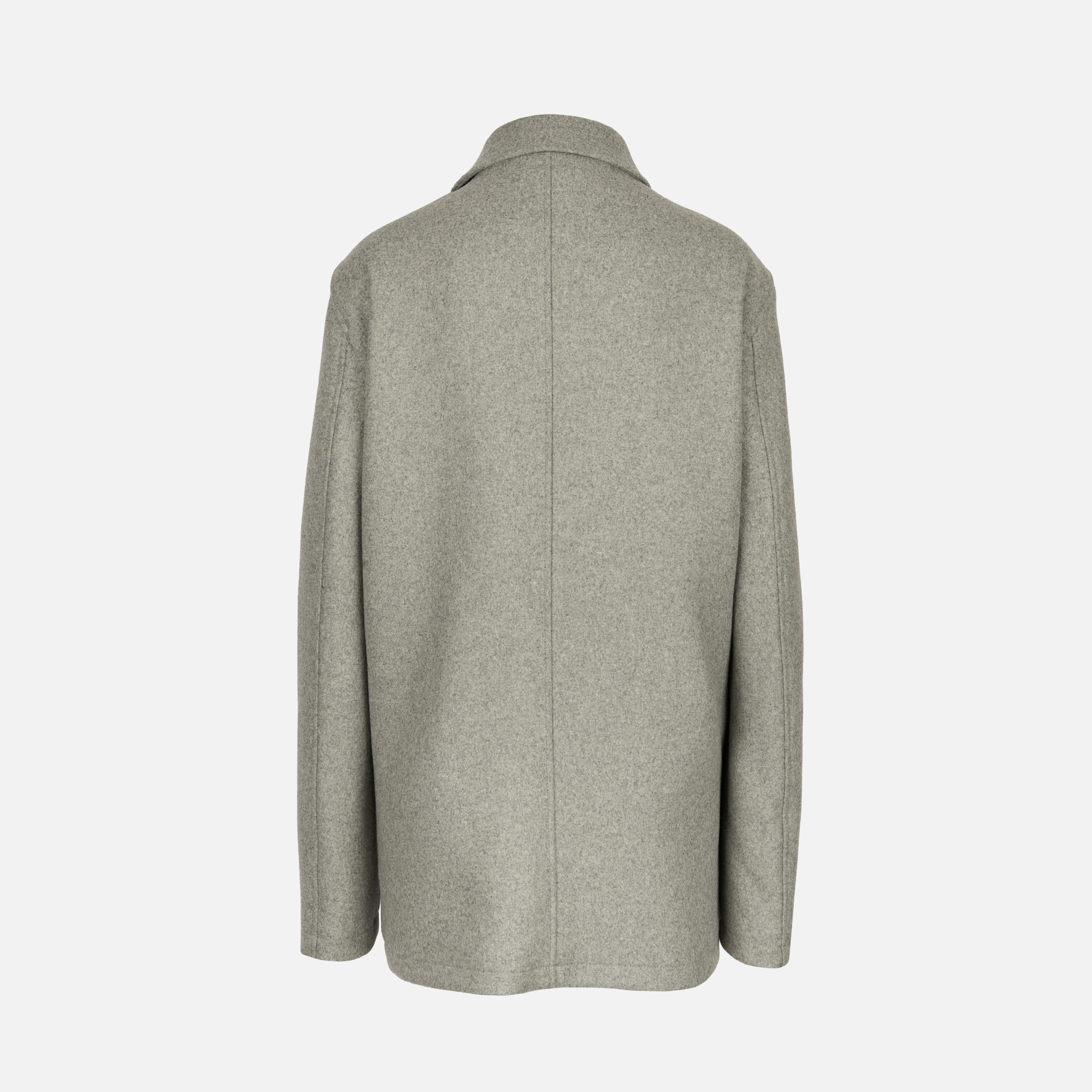 Grey Men&#039;s Coat Geox Monreale - Men&#039;s