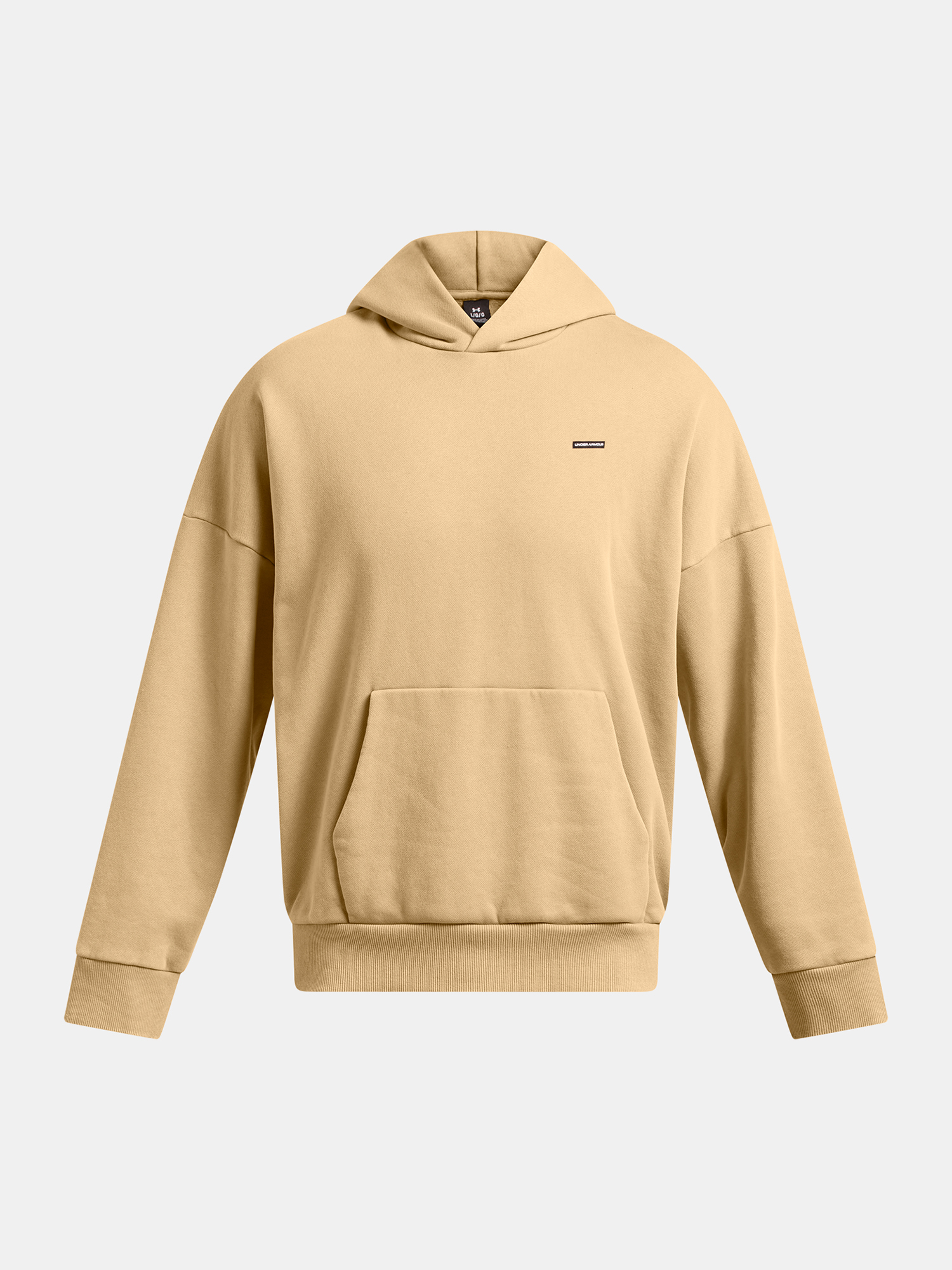 Men's sweatshirt Under Armour UA Icon HWT Flc Wash OS Hood-BRN - Men's