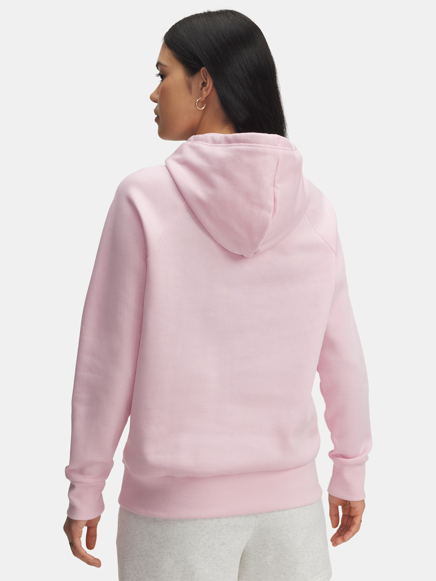 Under Armour UA Rival Fleece Big Logo HD-PNK Women's Sweatshirt - Women's