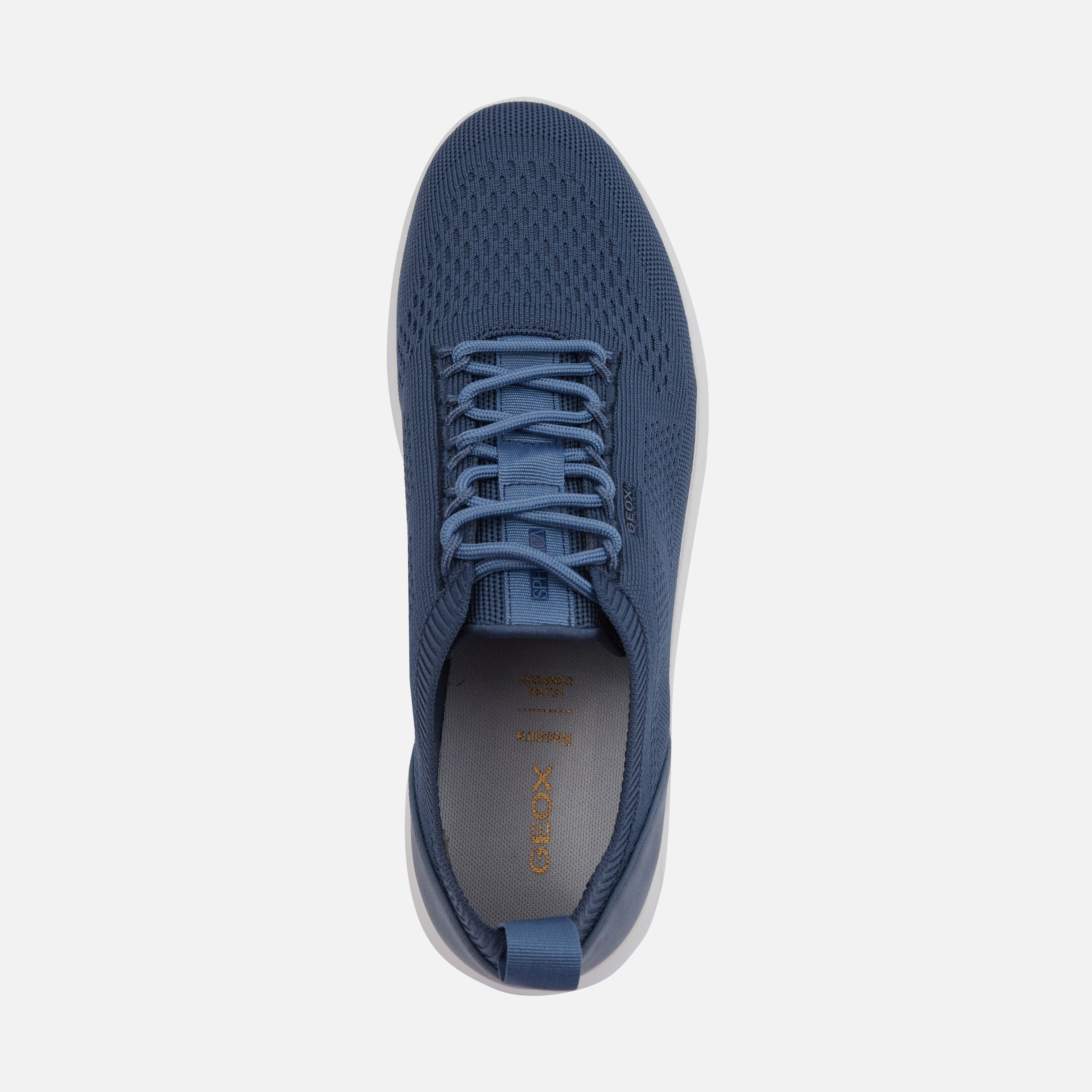 Light blue men's sneakers Geox Spherica - Men's