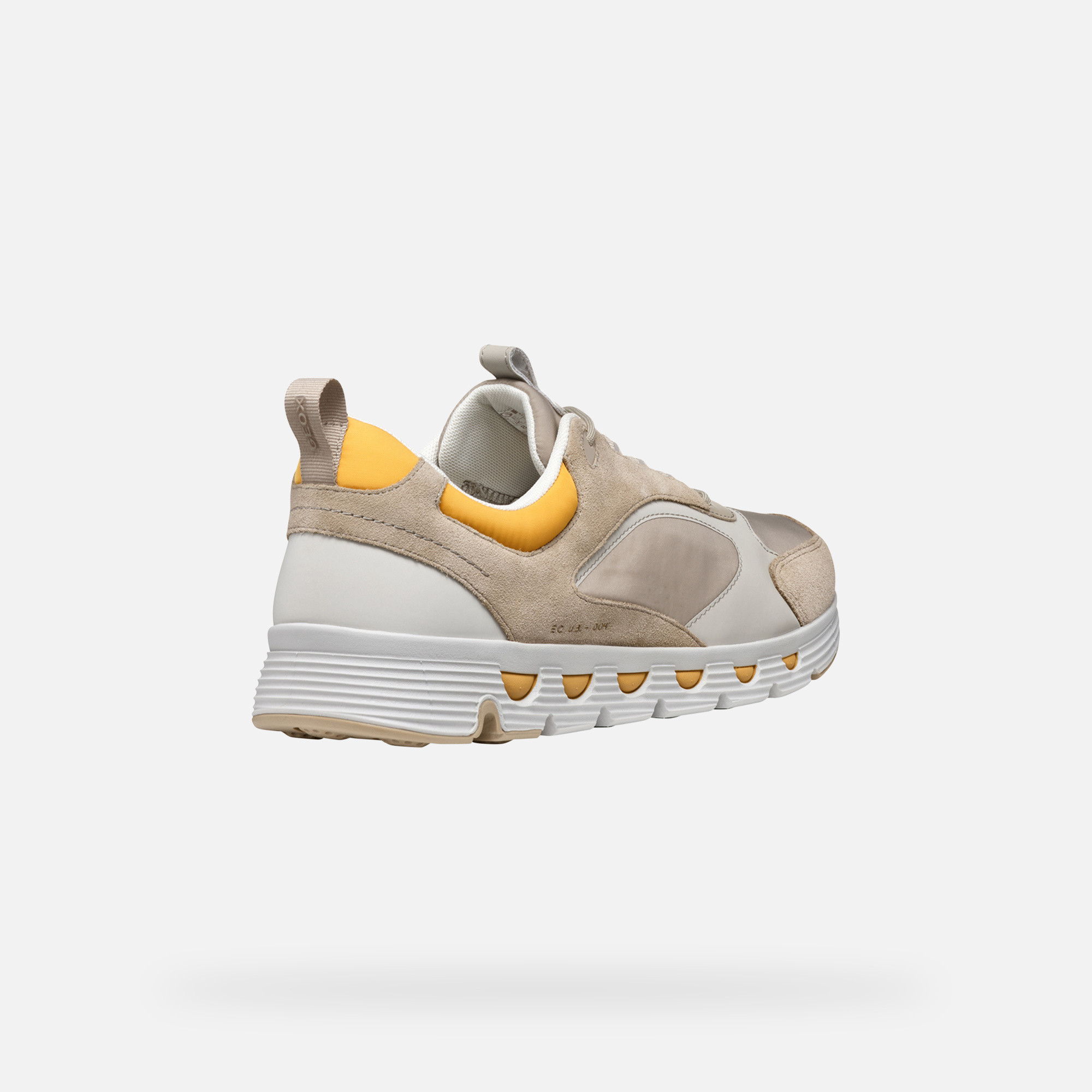 Beige men's sneakers Geox Spherica ECUB-4 - Men's