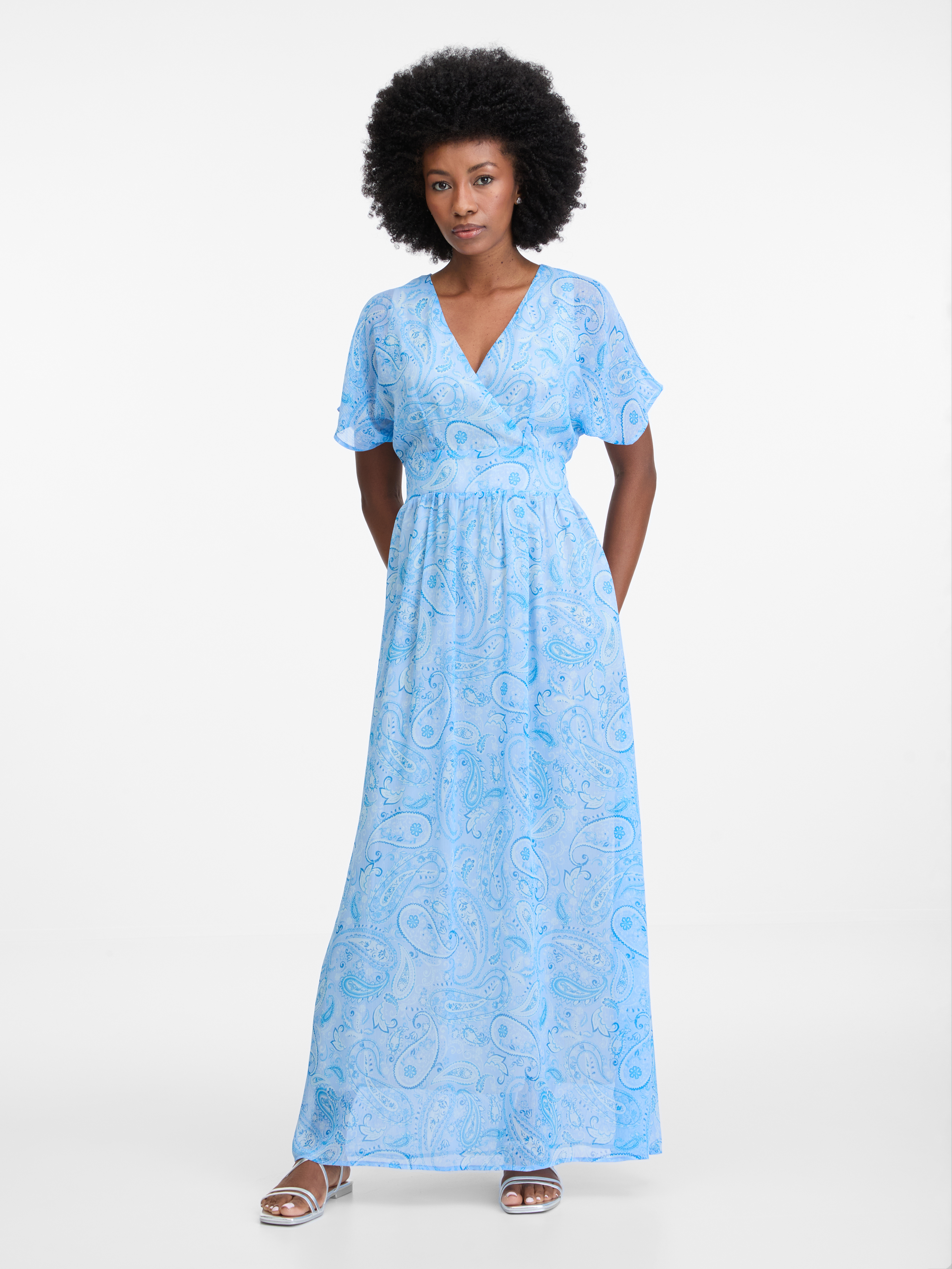 Orsay Light Blue Womens Maxi Dress - Women