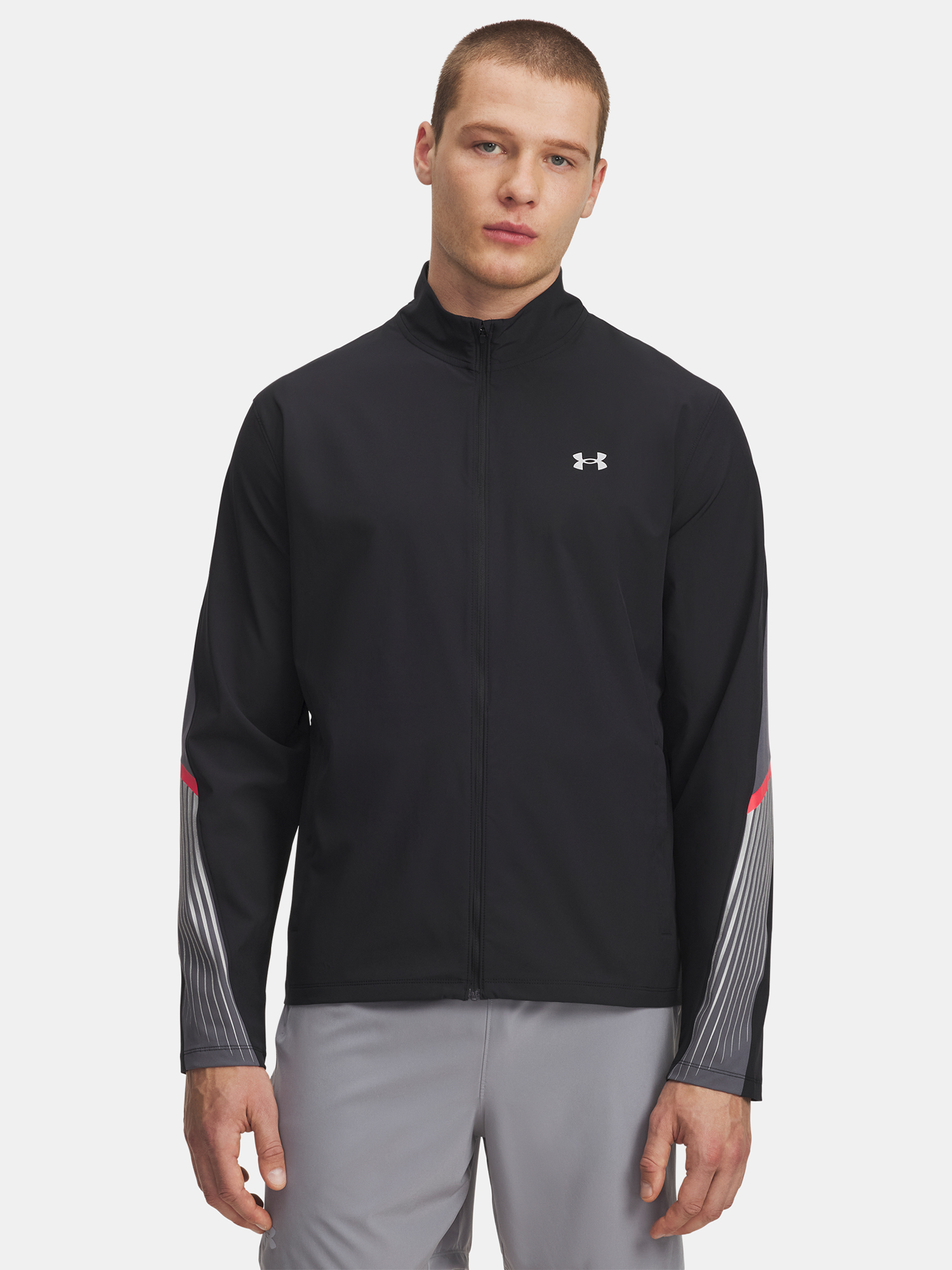 Men&#039;s Under Armour UA Velociti Storm Jacket-BLK - Mens
