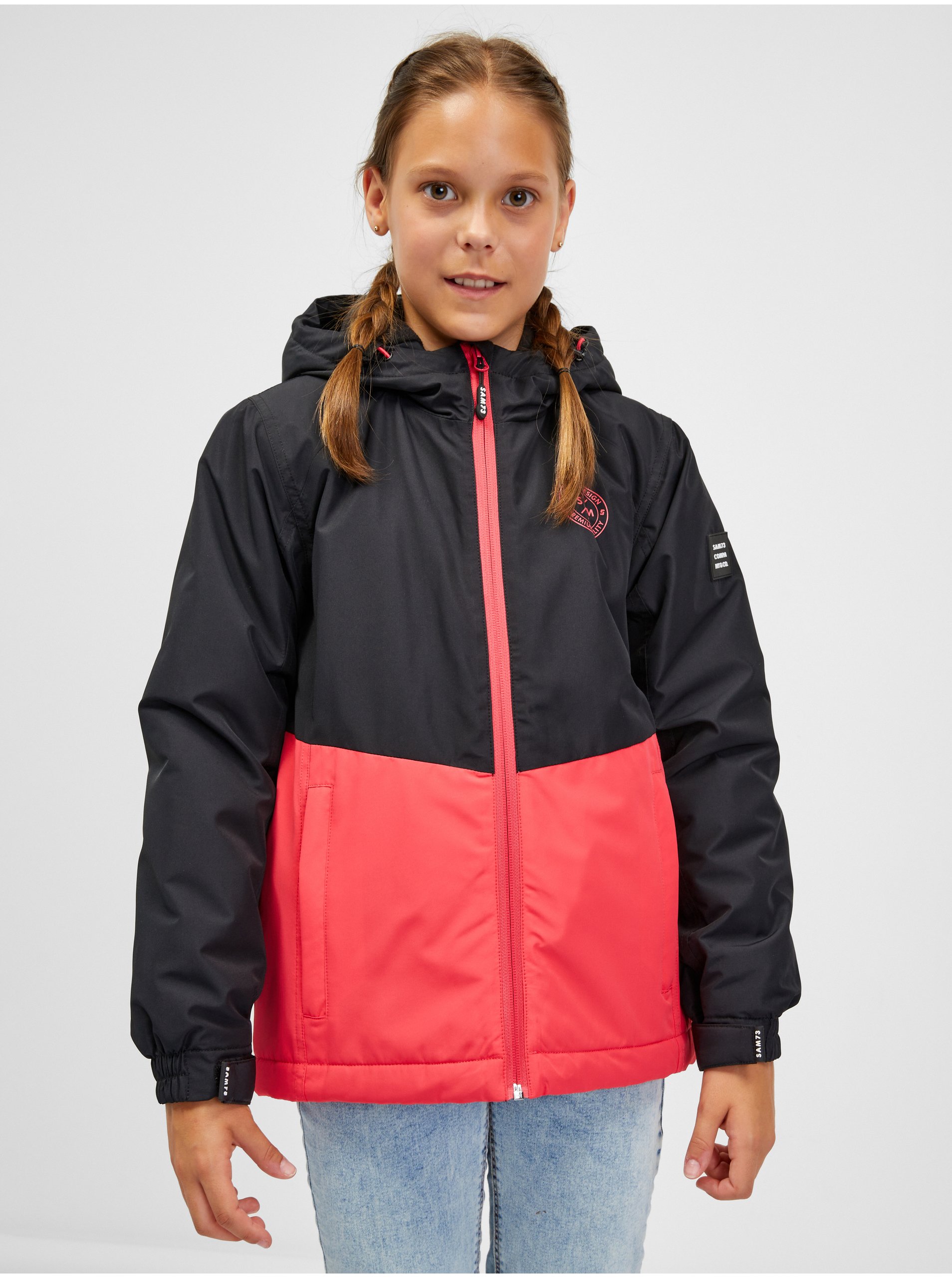 sam73-coral-black-kids-jacket-sam-73-kimia-girls