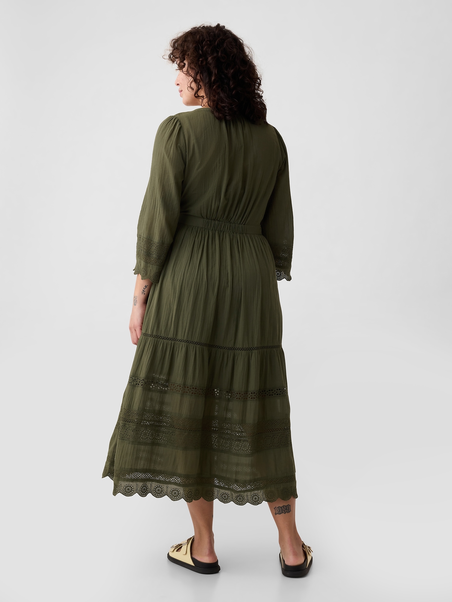 Rochii casual pentru femei GAP - verde