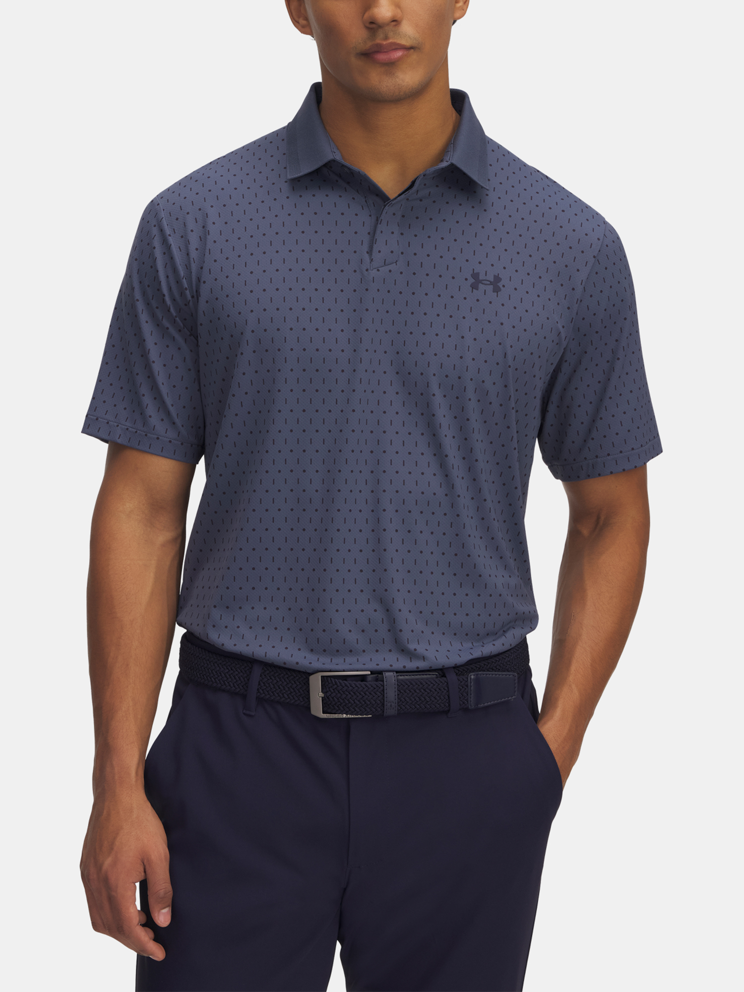 Men's T-shirt Under Armour UA Drive Chill Printed Polo - Men's