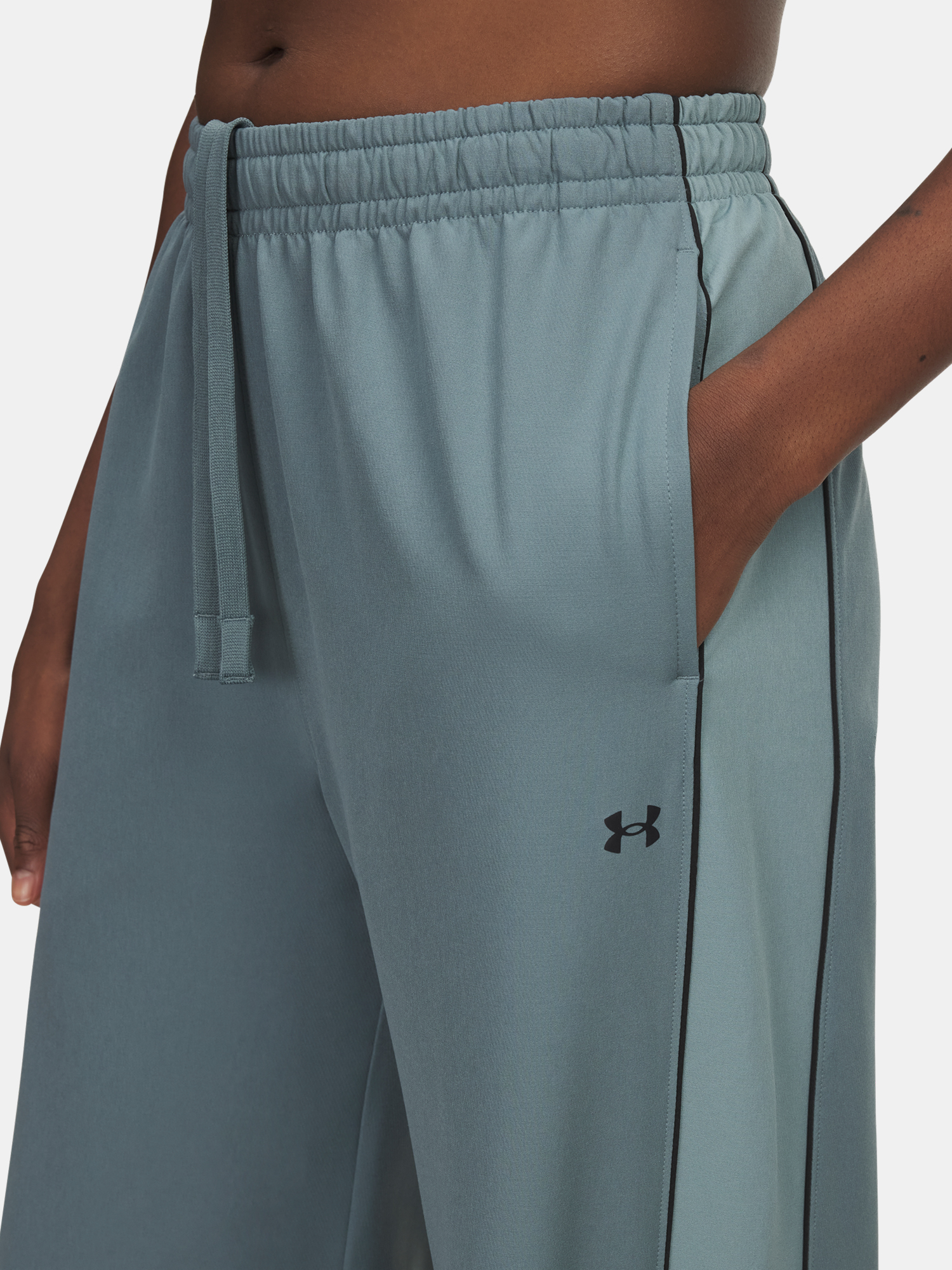 Under Armour UA Rival Swoven Pant-BLU Women&#039;s Sports Trousers - Ladies