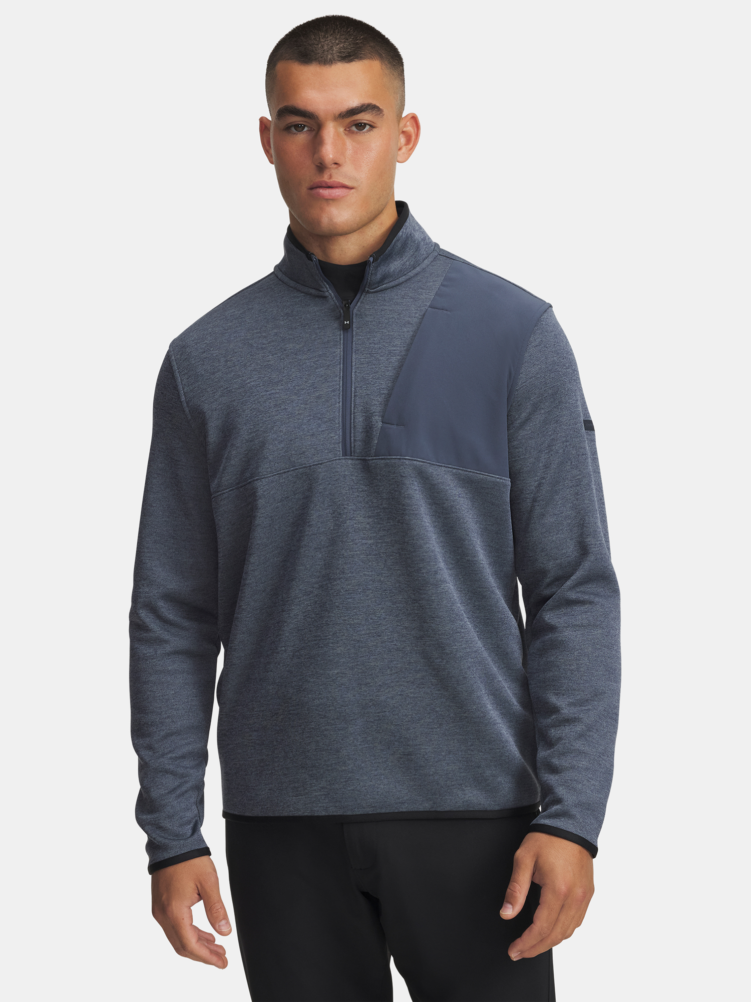 Men's Under Armour UA Drive SweaterFleece HZ-GRY - Men's Sweatshirt