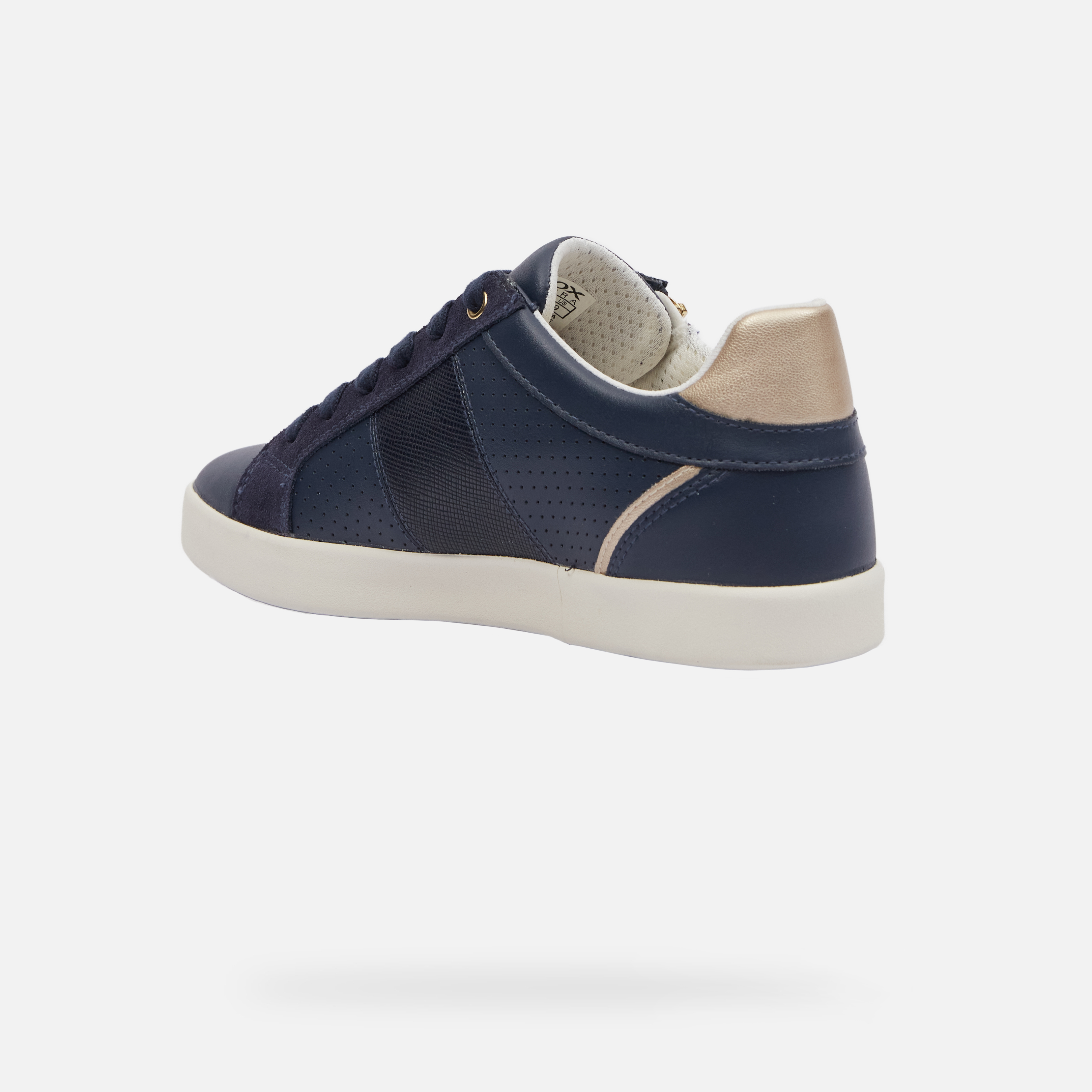 Dark blue women's sneakers Geox Blomiee - Women's