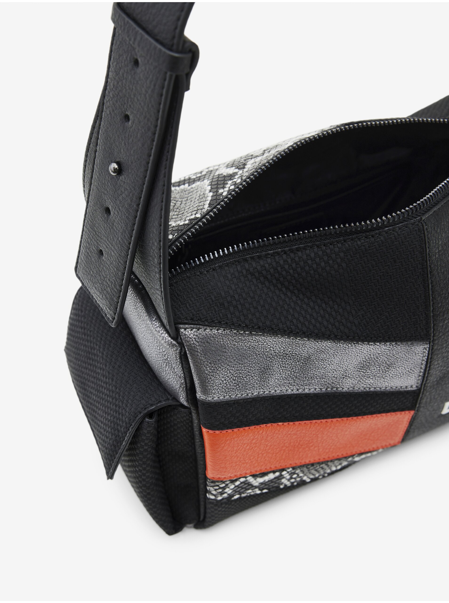 Genti pentru femei Desigual - negru, oranj