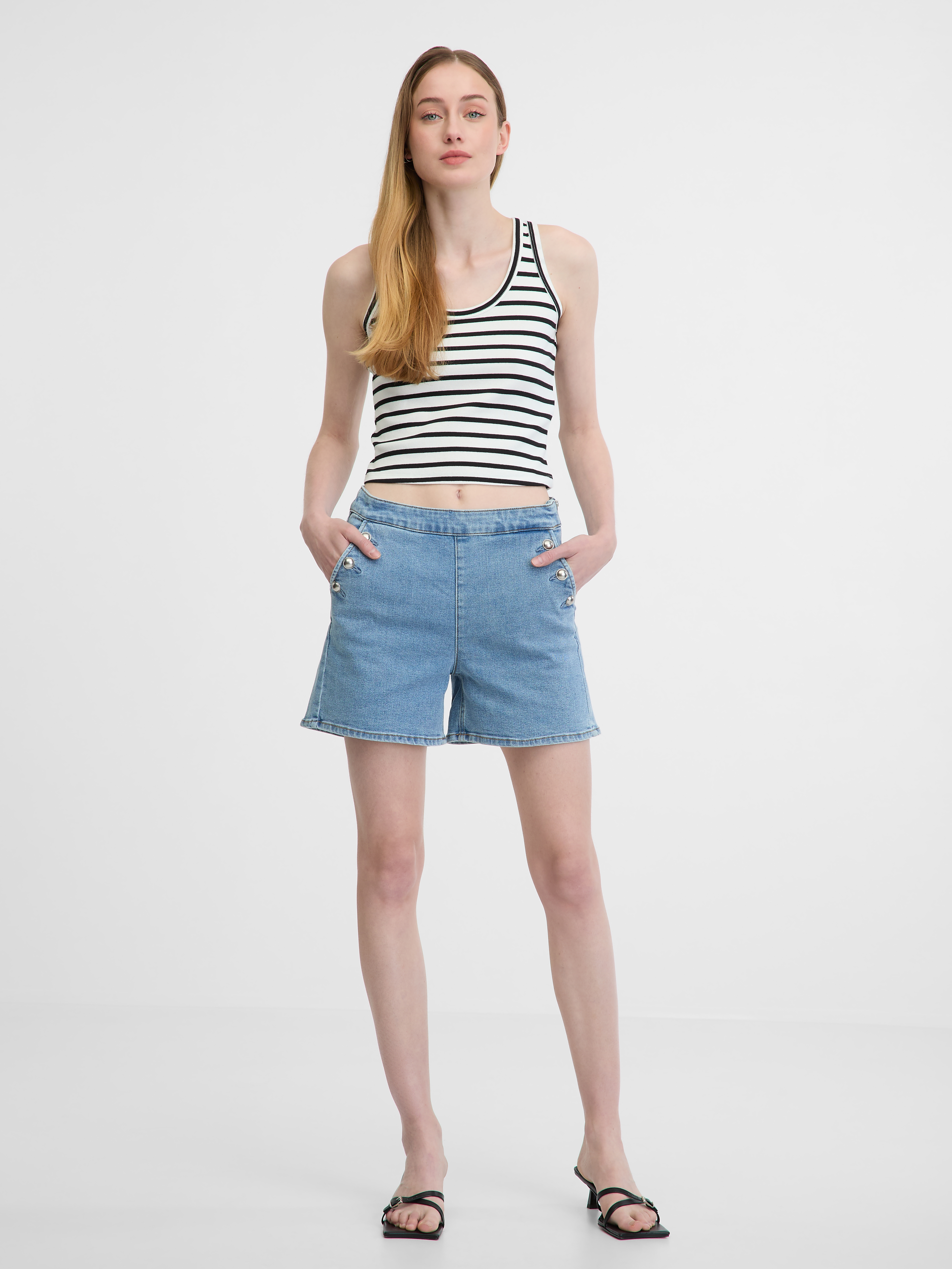Orsay Light Blue Women&#039;s Denim Shorts - Women&#039;s