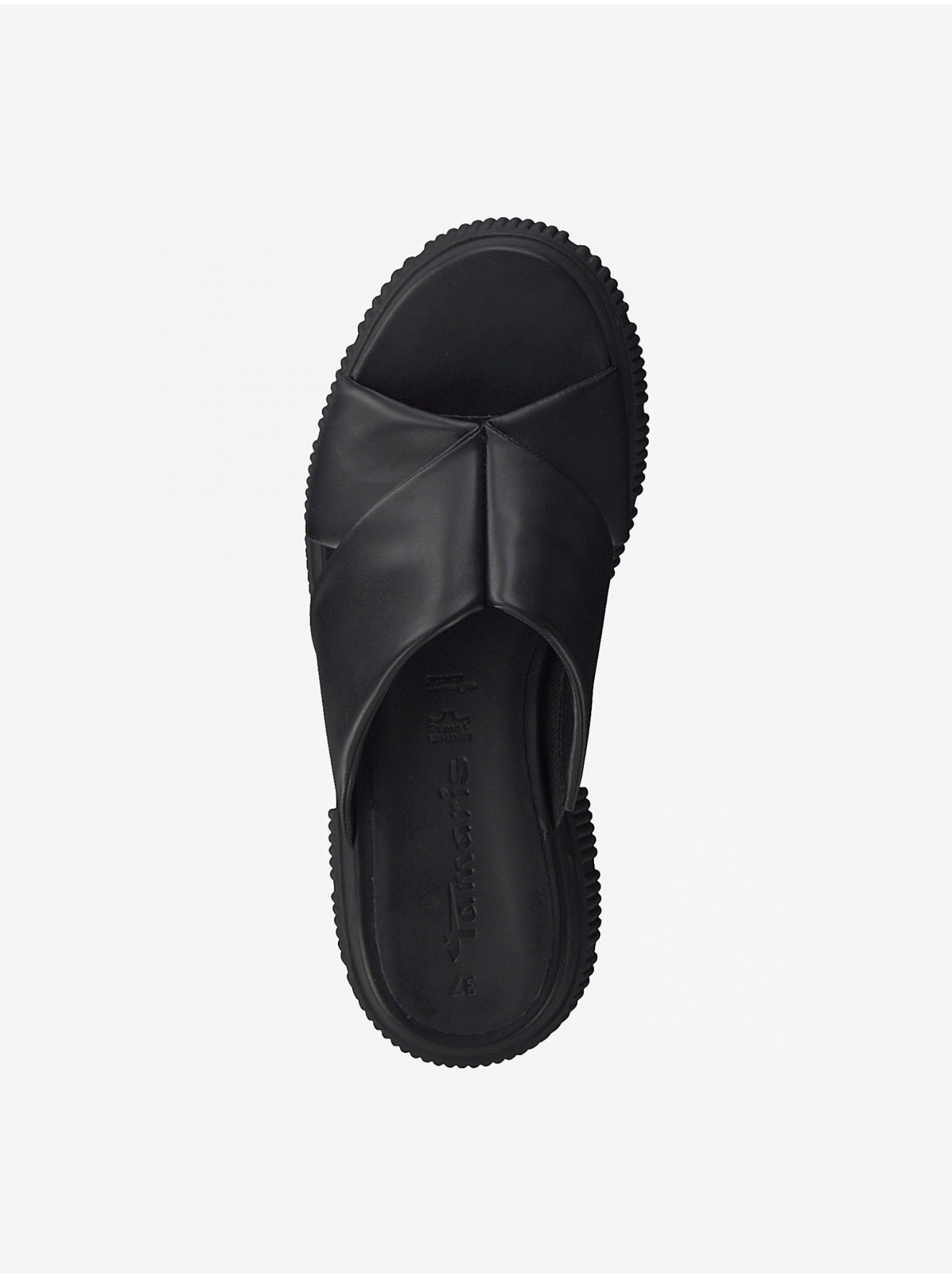 Slapi pentru femei Tamaris - negru