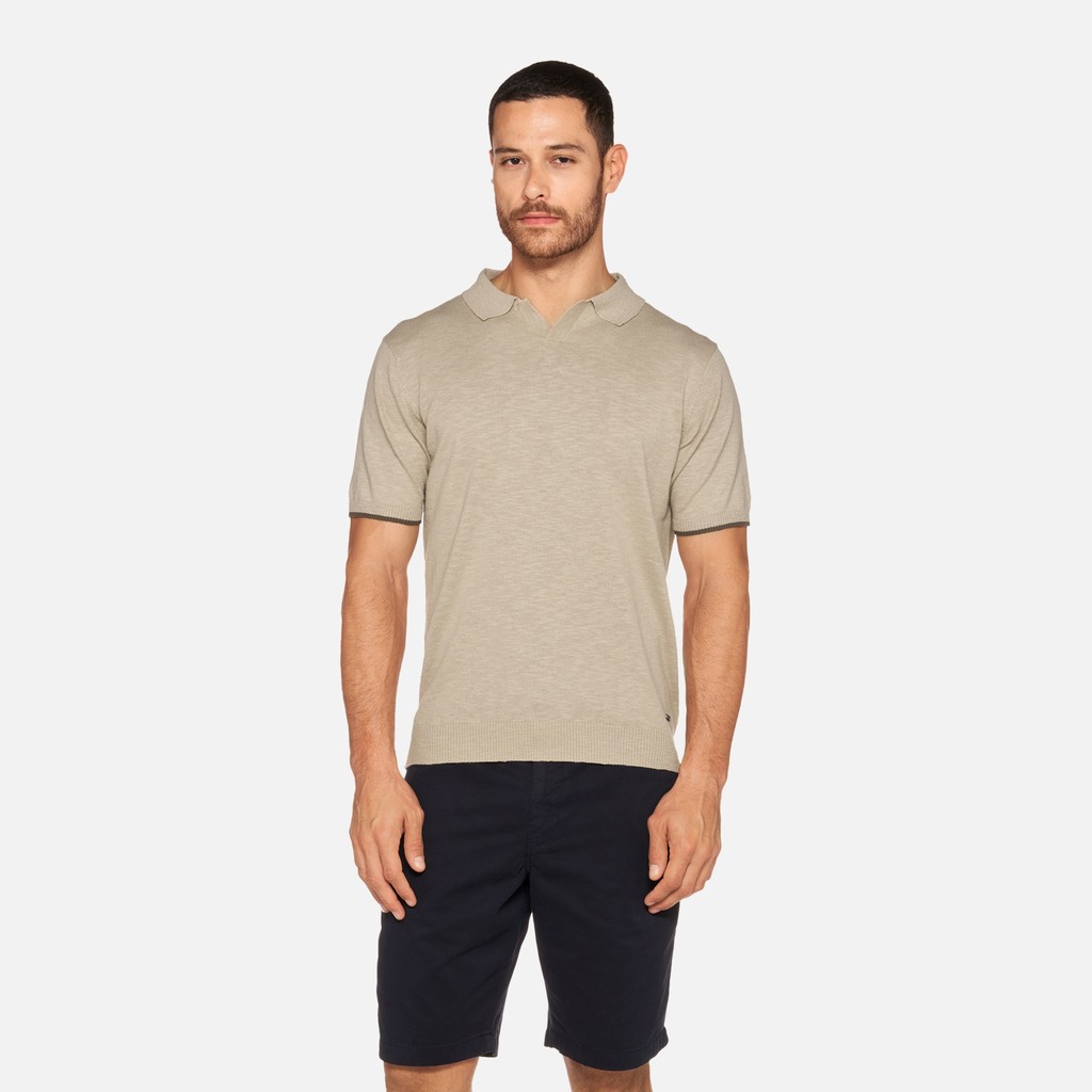 Beige Men's Polox Knit - Men's