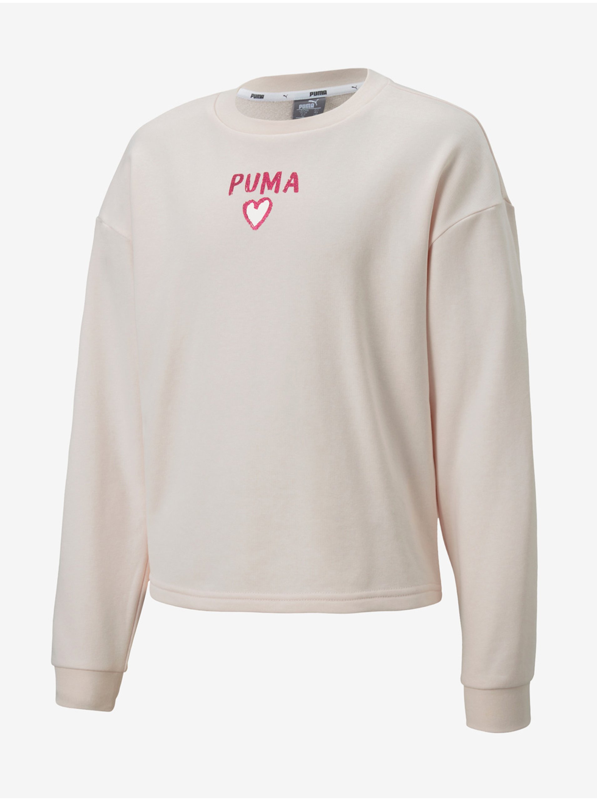 Béžová holčičí mikina Puma Alpha - unisex