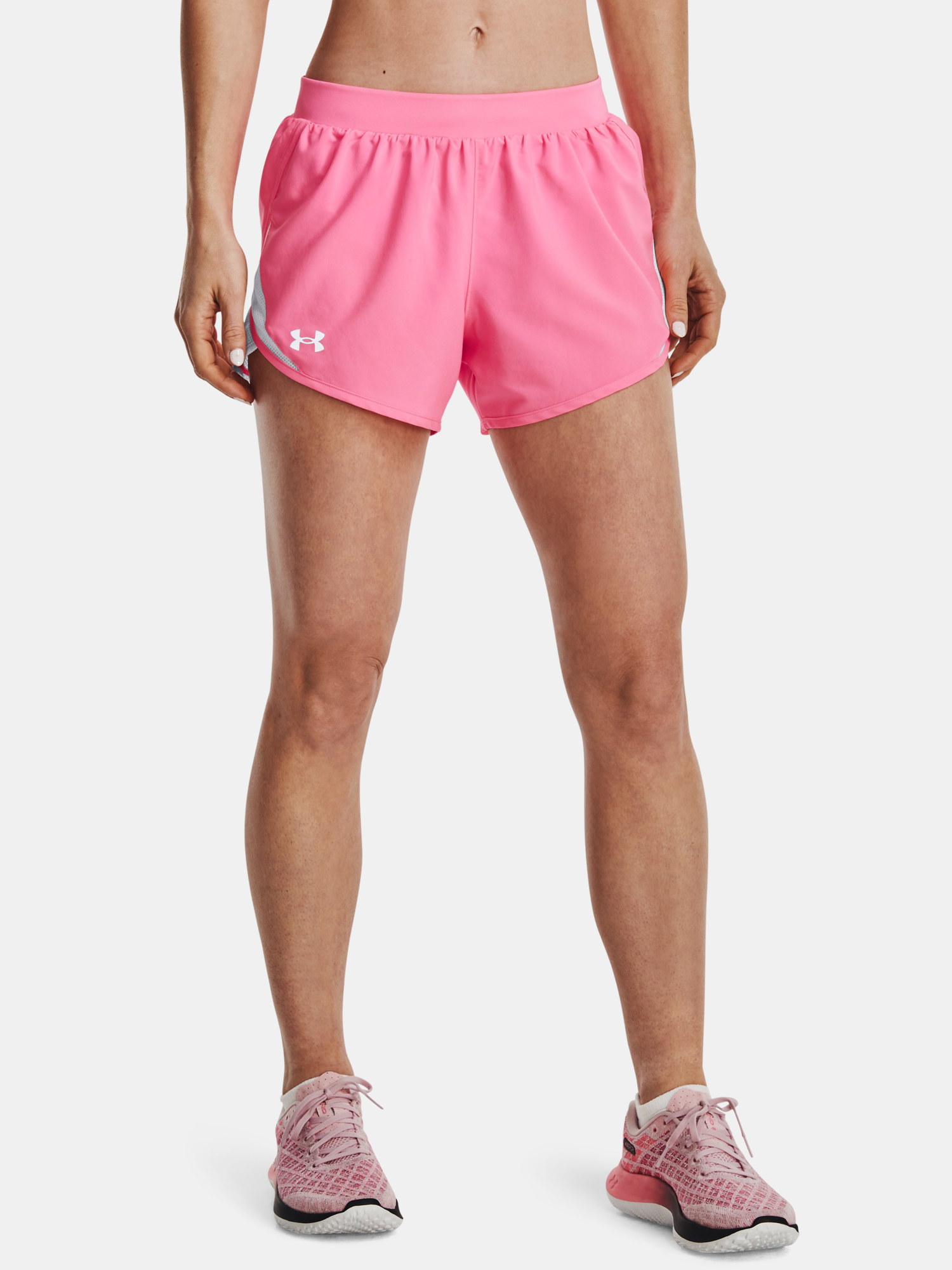 Under Armour Shorts UA Fly By 2.0 Short -PNK - Women