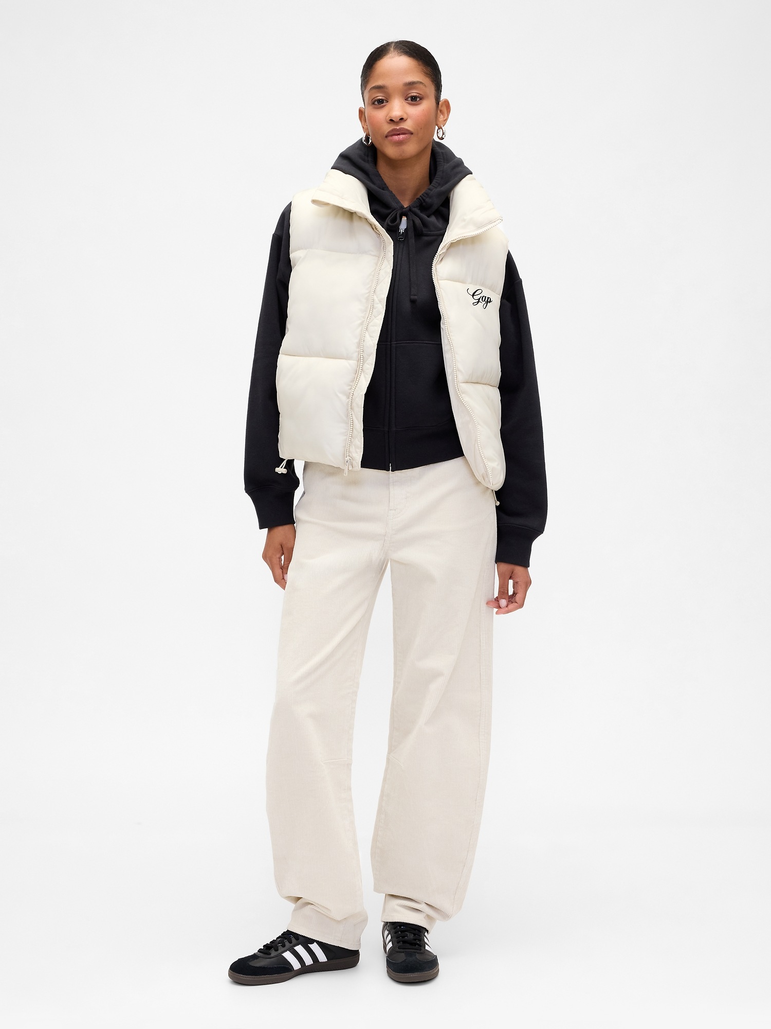 Vestă matlasată GAP hidrofugă cu logo