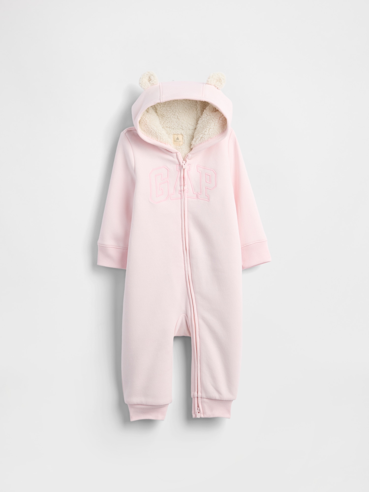 Salopetă GAP pentru bebeluși din sherpa pentru fete