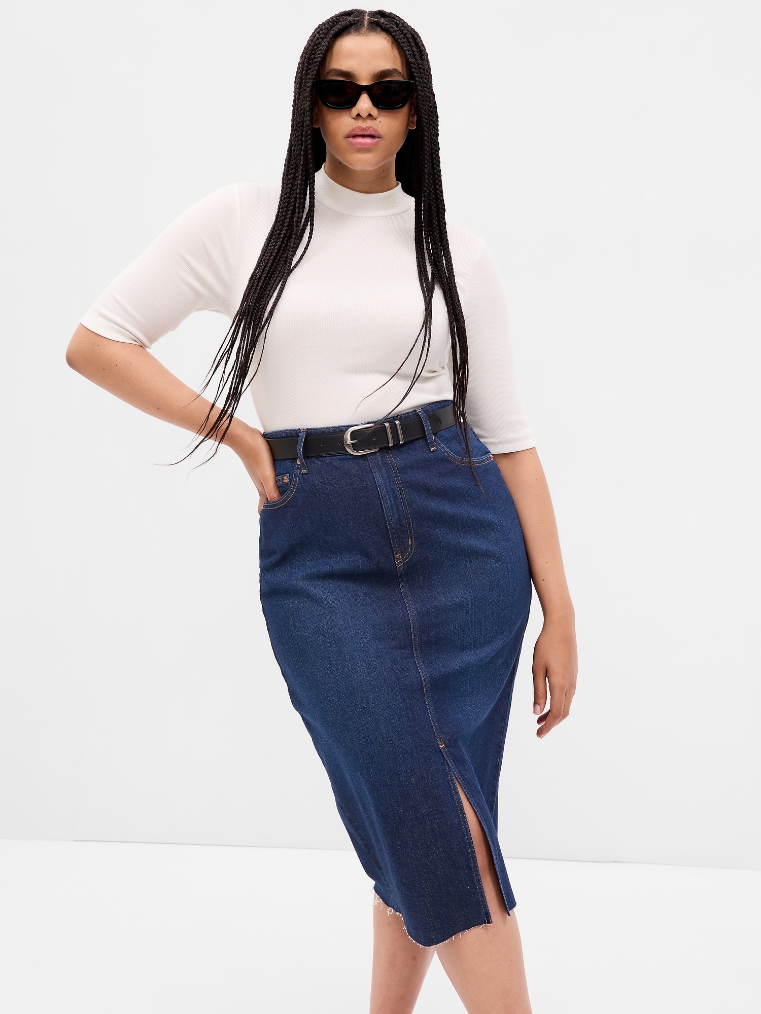 Tricouri pentru femei GAP - alb