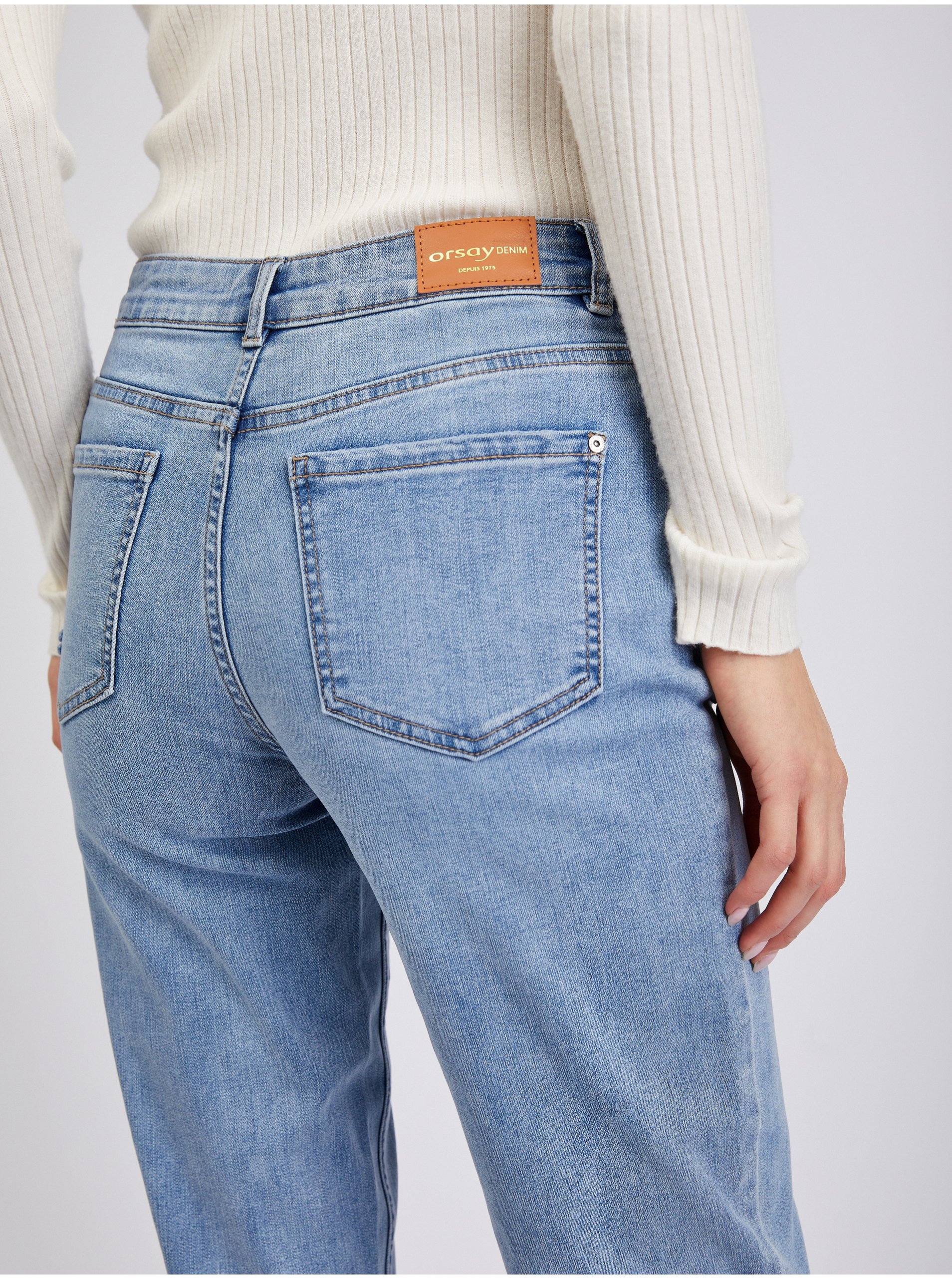 Orsay Light blue women's mom fit jeans - Women's