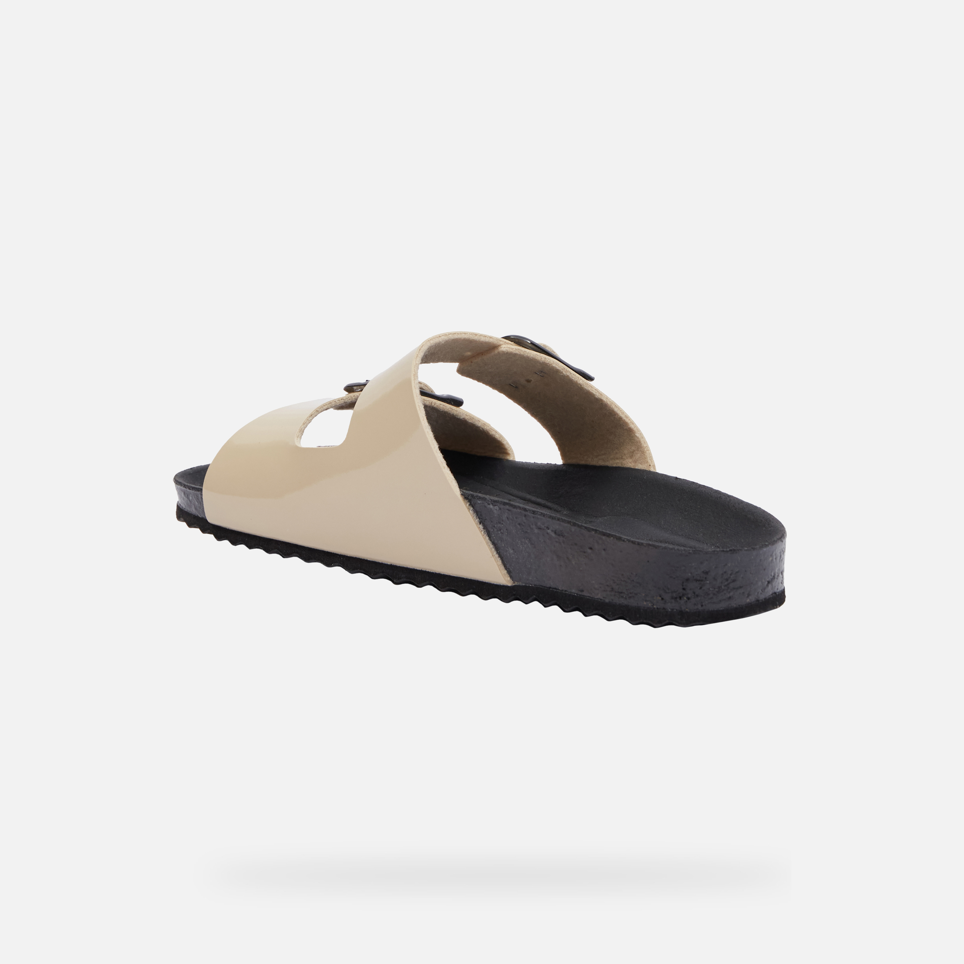 Beige women's slippers Geox Brionia R - Women's