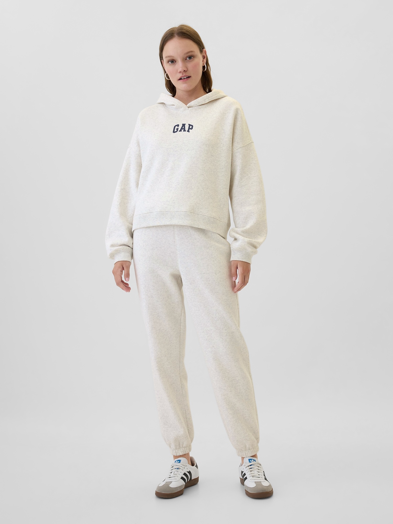 GAP Crop sweatshirt with logo - Women's
