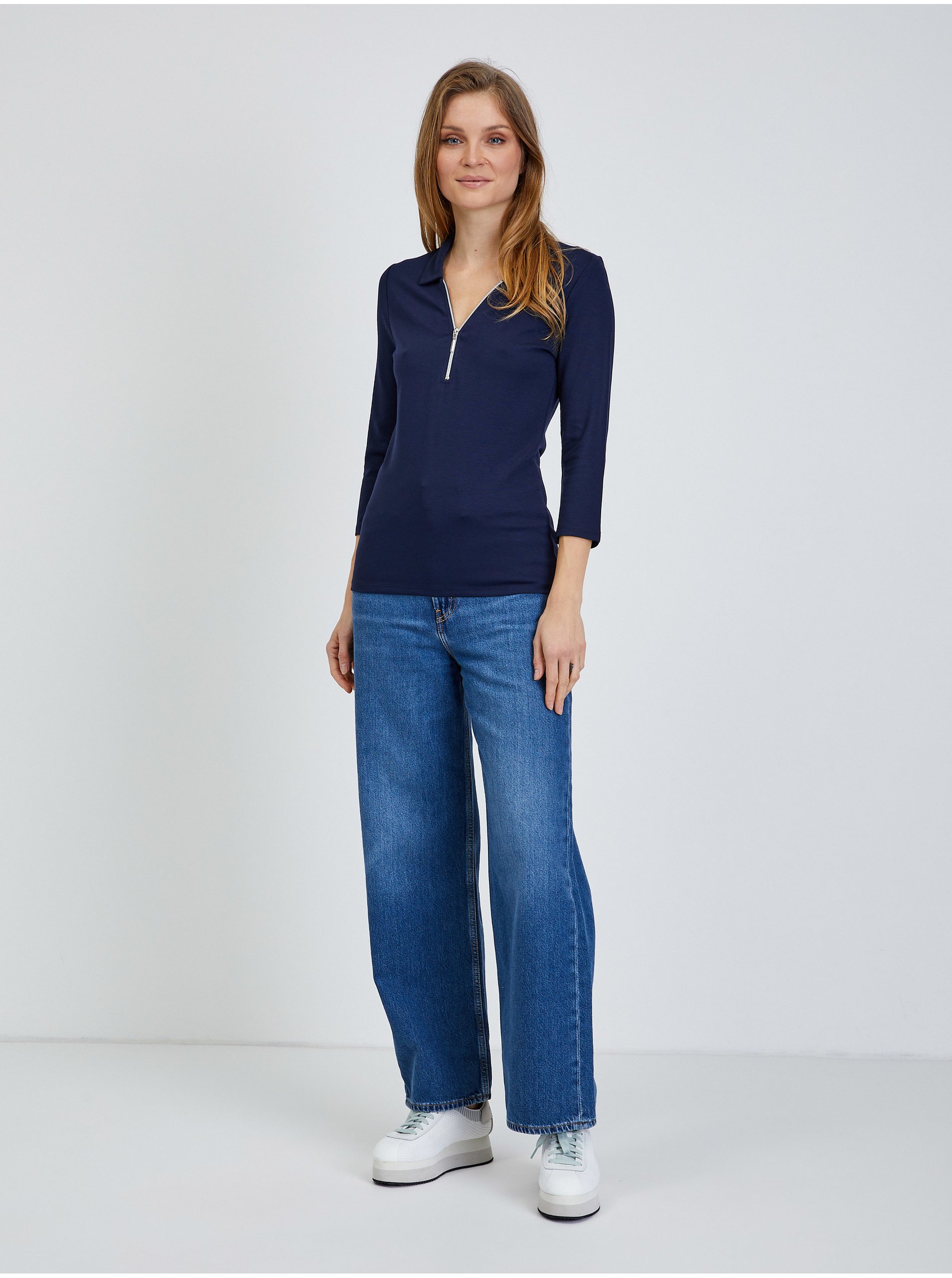 Bluze pentru femei ORSAY - albastru inchis